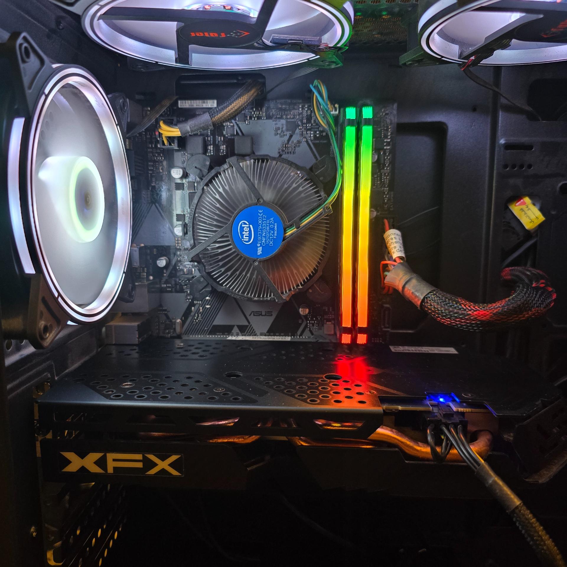 Corsair vengeance RGB pro 32gb 3200mhz دو کاناله