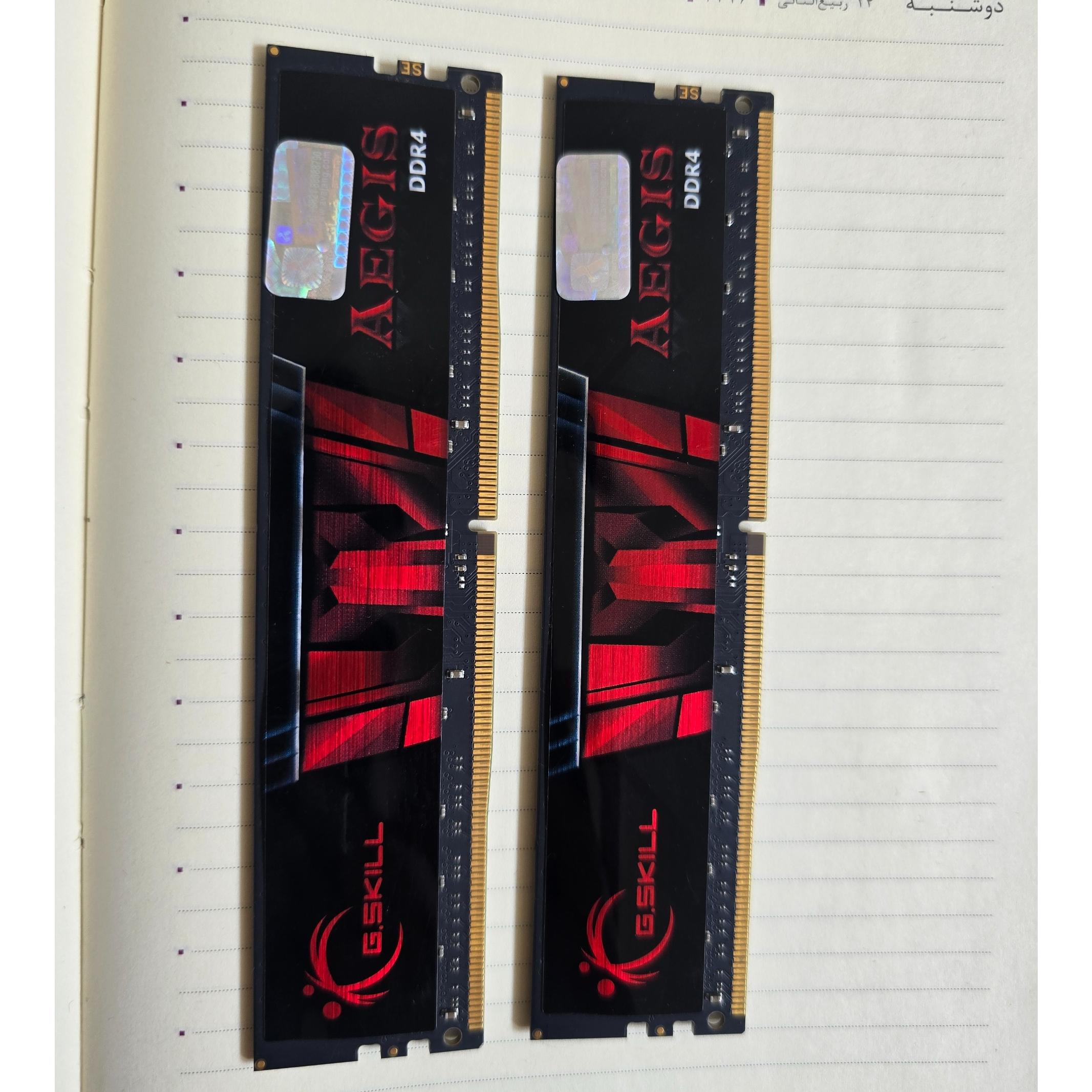 Gskill Aegis 3000mhz 32gb دو کاناله