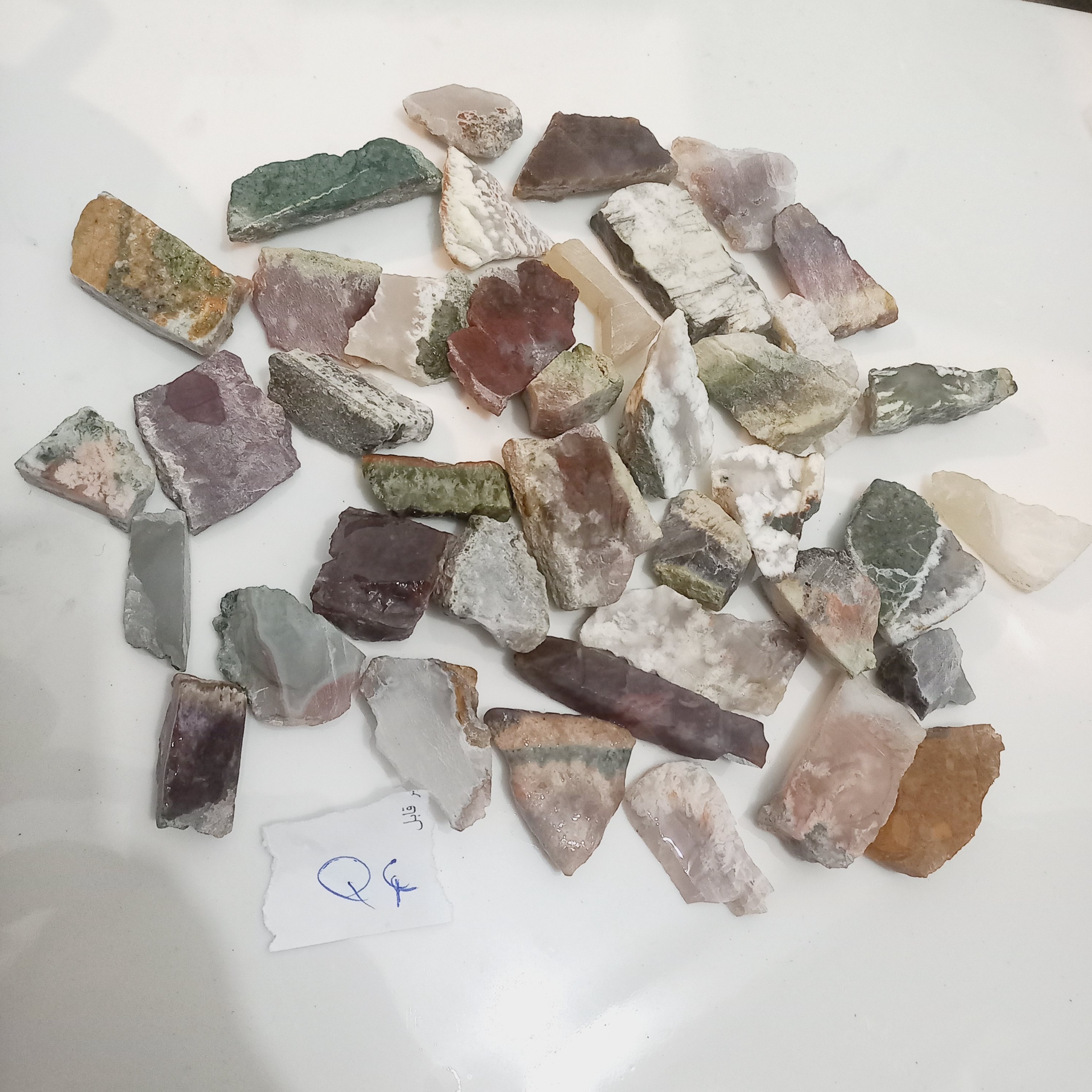 مجموعه سنگ شجر زیبا و مختلف کد Q4
