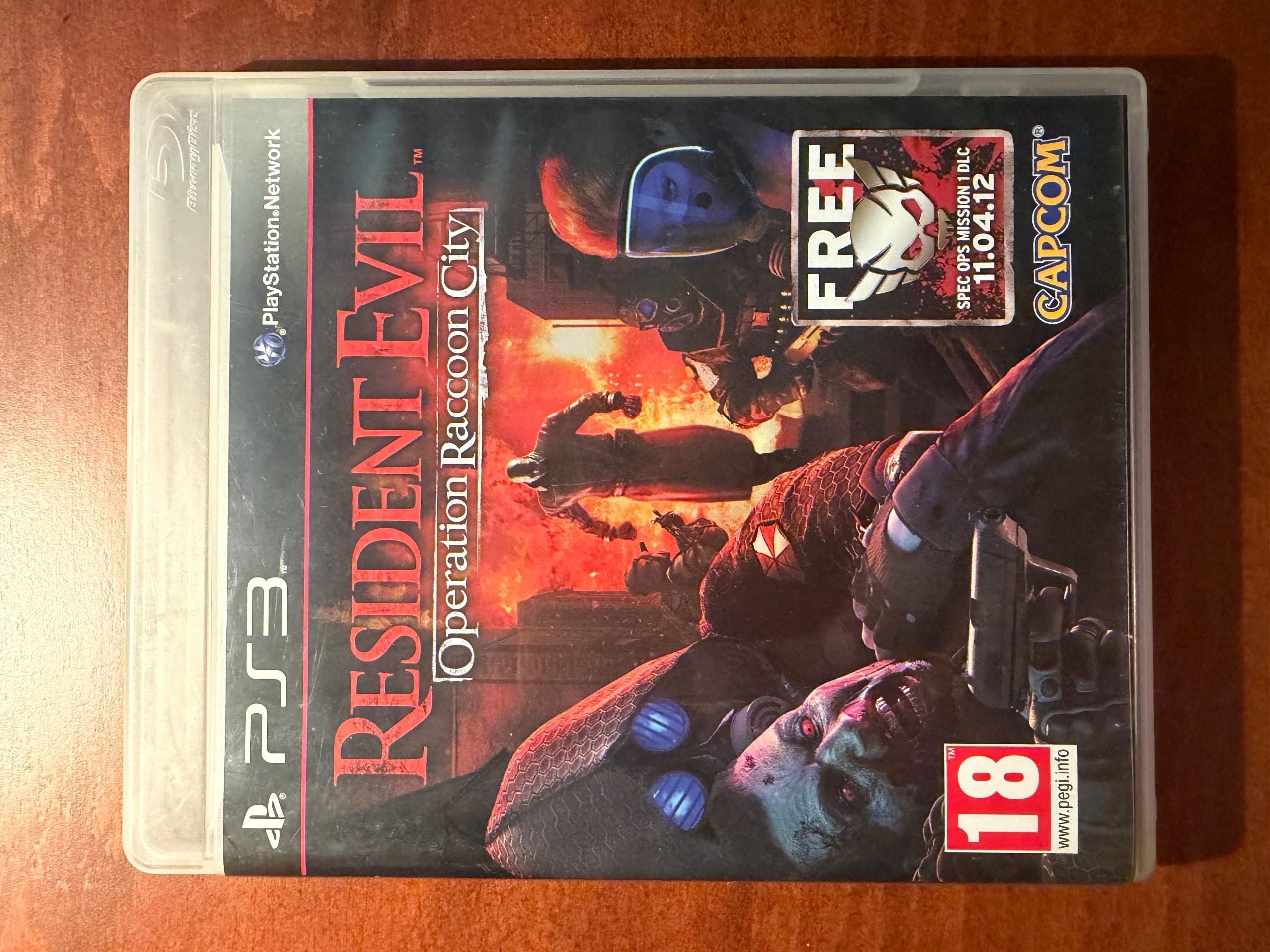 RESIDENT EVIL RACCOON CITY ریجن2 ps3