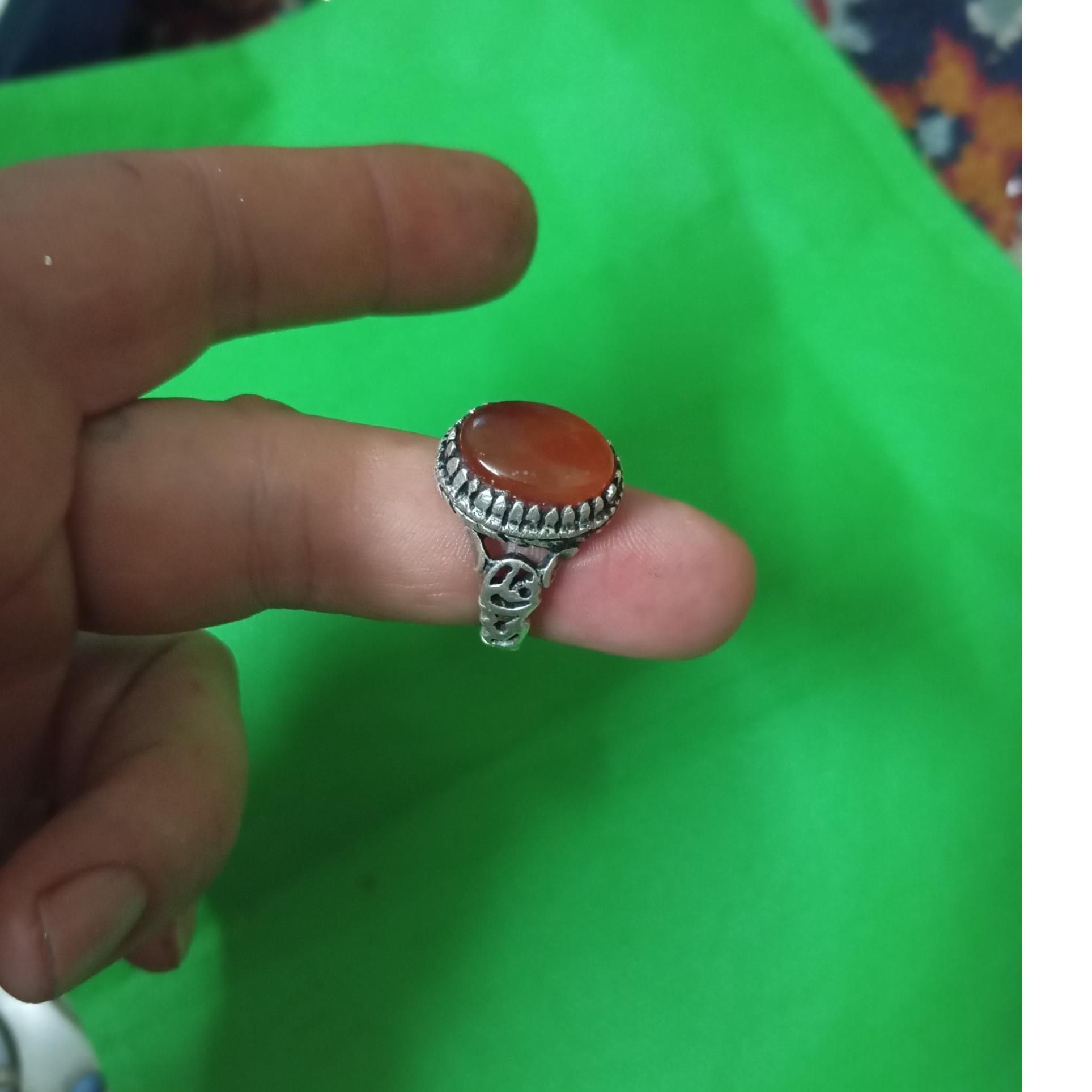 انگشتر عقیق یمنی 9گرم