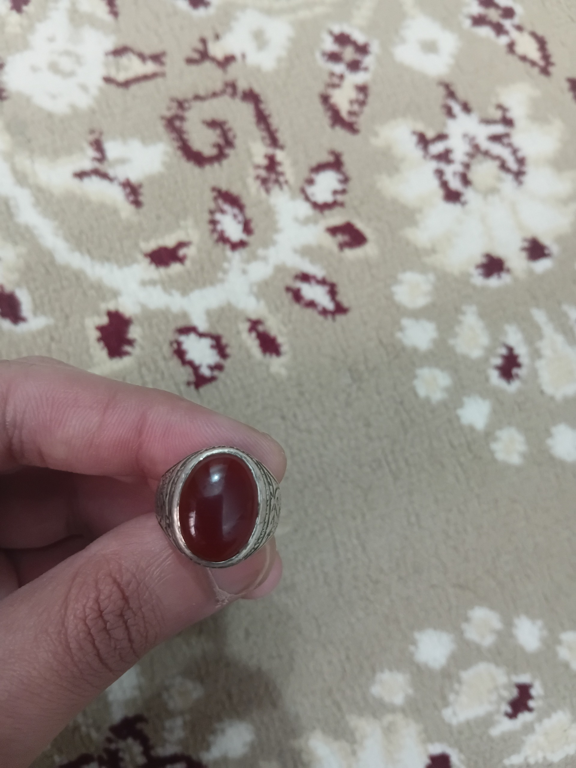 انگشتر عقیق اصل
