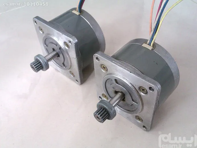 (کد 327) استپ موتور 4 فاز 1.8درجه