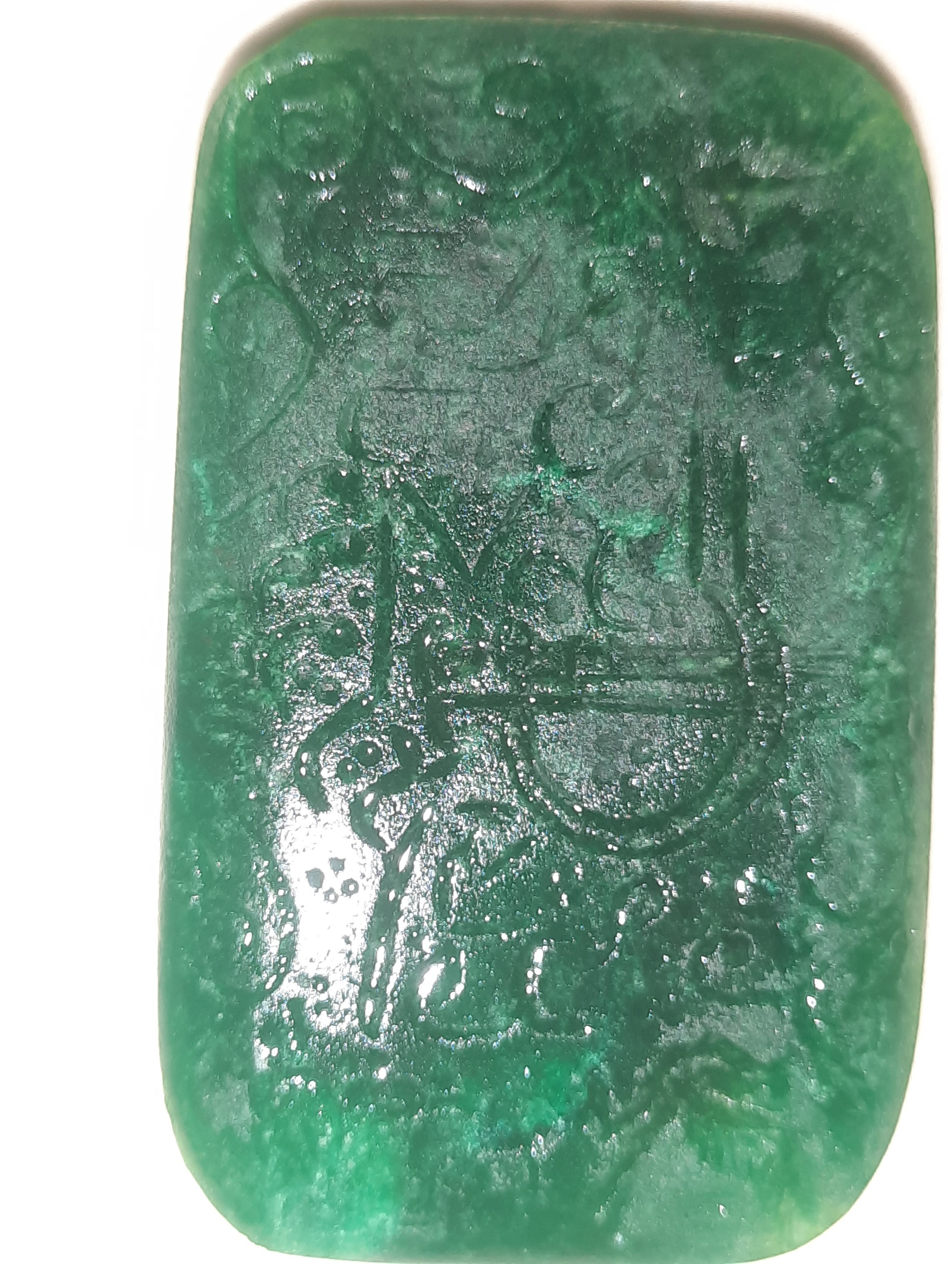 مهر قدیمی سنگ جید