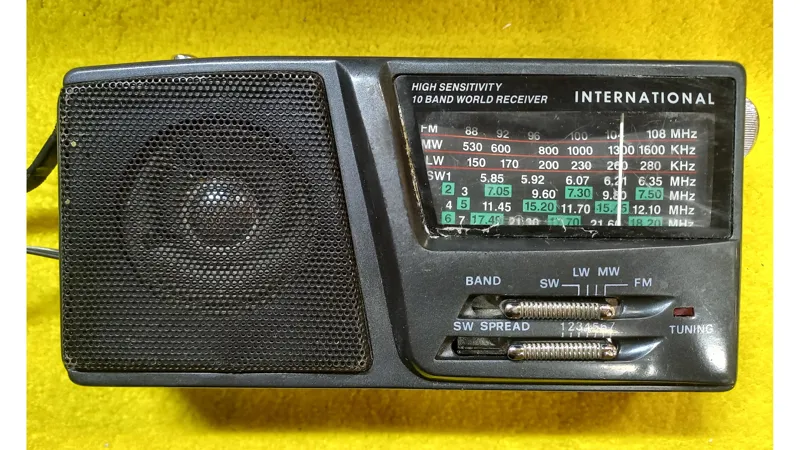 رادیوFM-MW-LW-SW1-7 کد1155 International 10Band