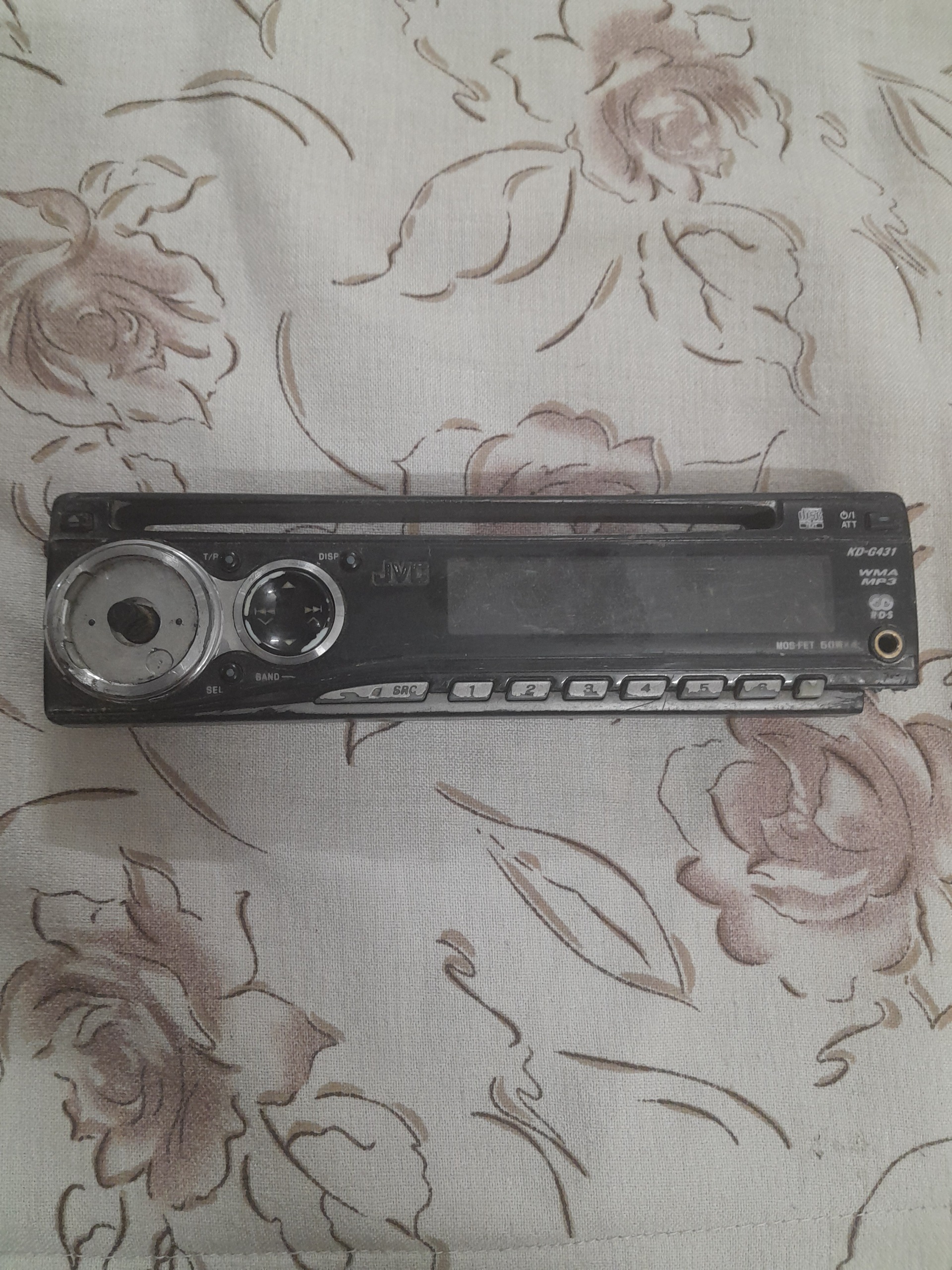 پنل ضبط JVC KD-G431 50W×4 کدST78