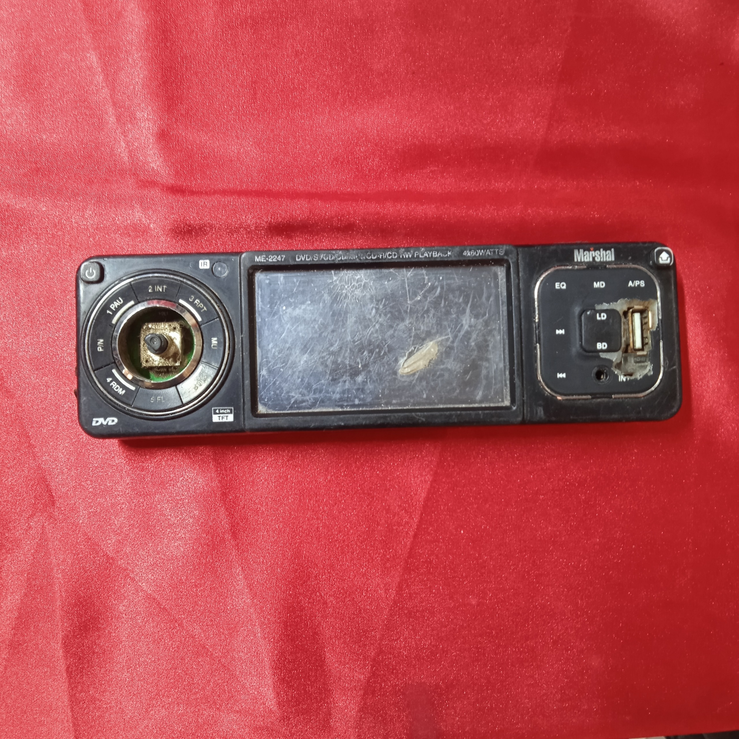 پنل ظبط ماشینMRASHAL ME-2247  کد DM308