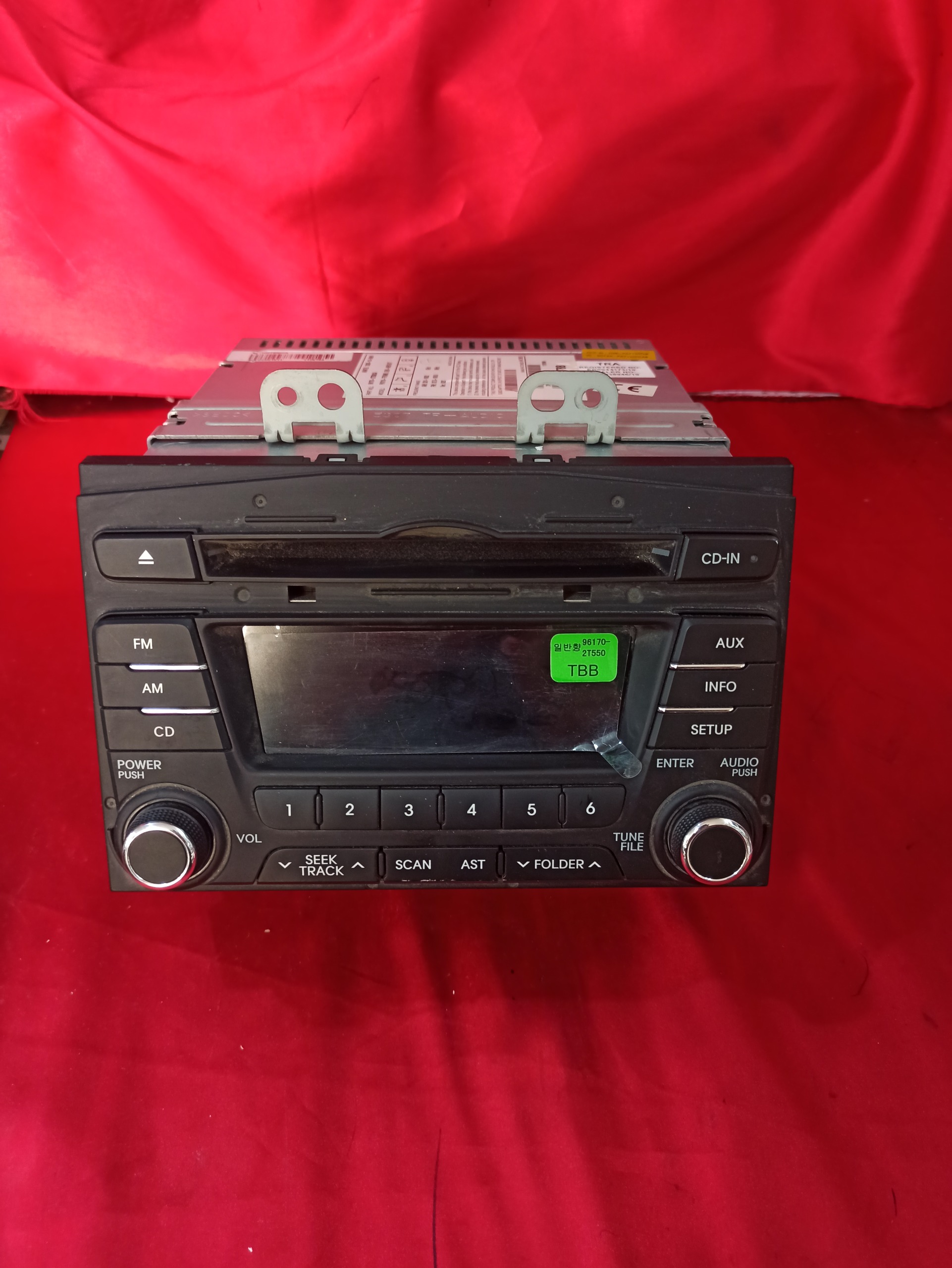 پخش خودرو کیا    PA710-TFGMB  96170-2T550CA