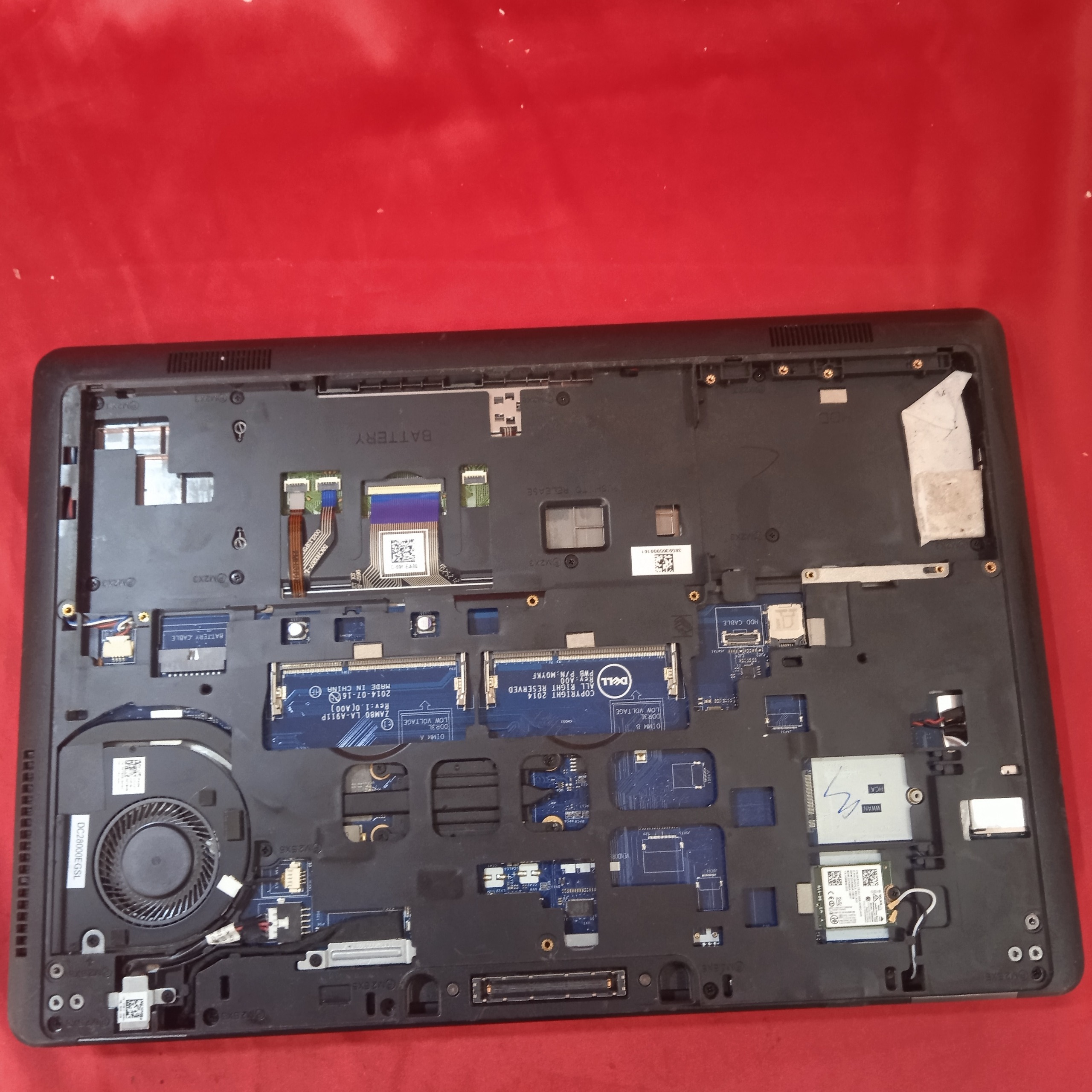 مادربرد  zam80la-a911p /dell latitude E5550