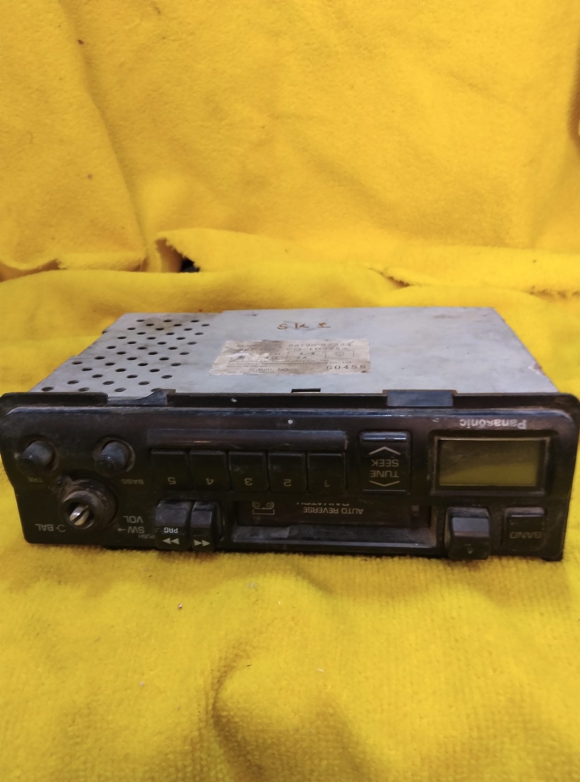 ضبط ماشین panasonic مدل 86120  sk4