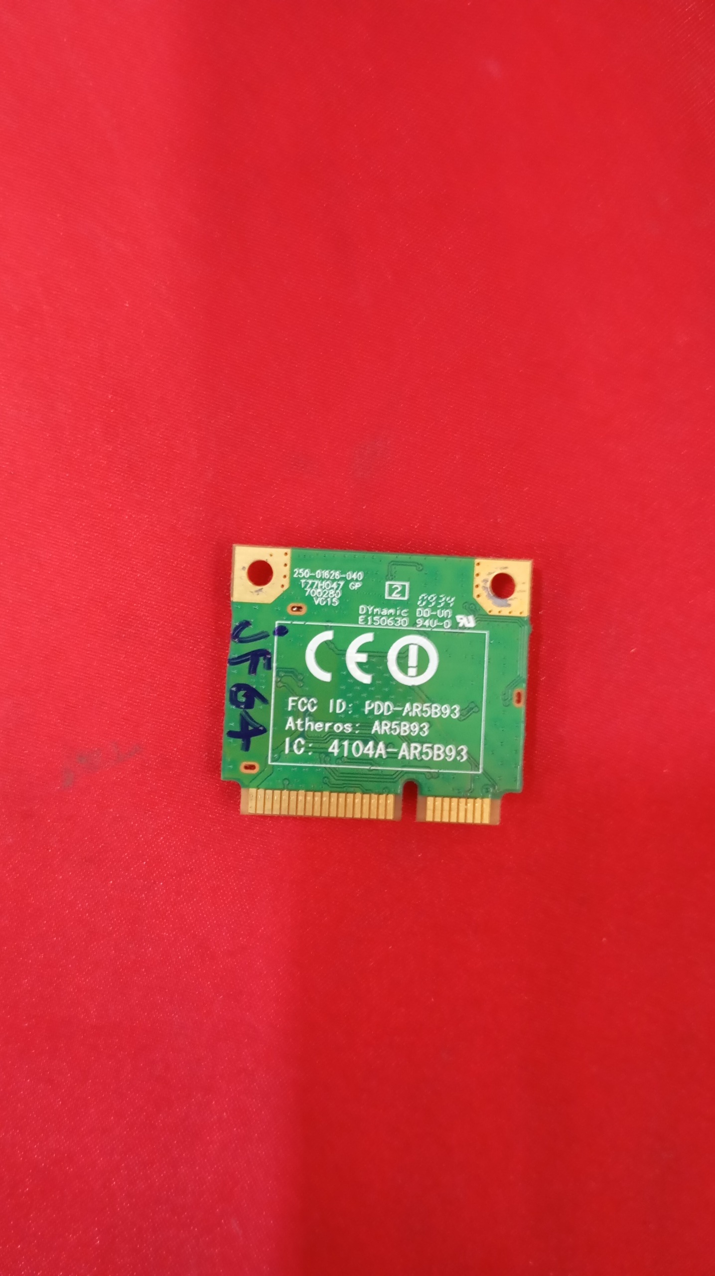 کارت وایرلس لپ تاپ jf64 atheros ar5b93
