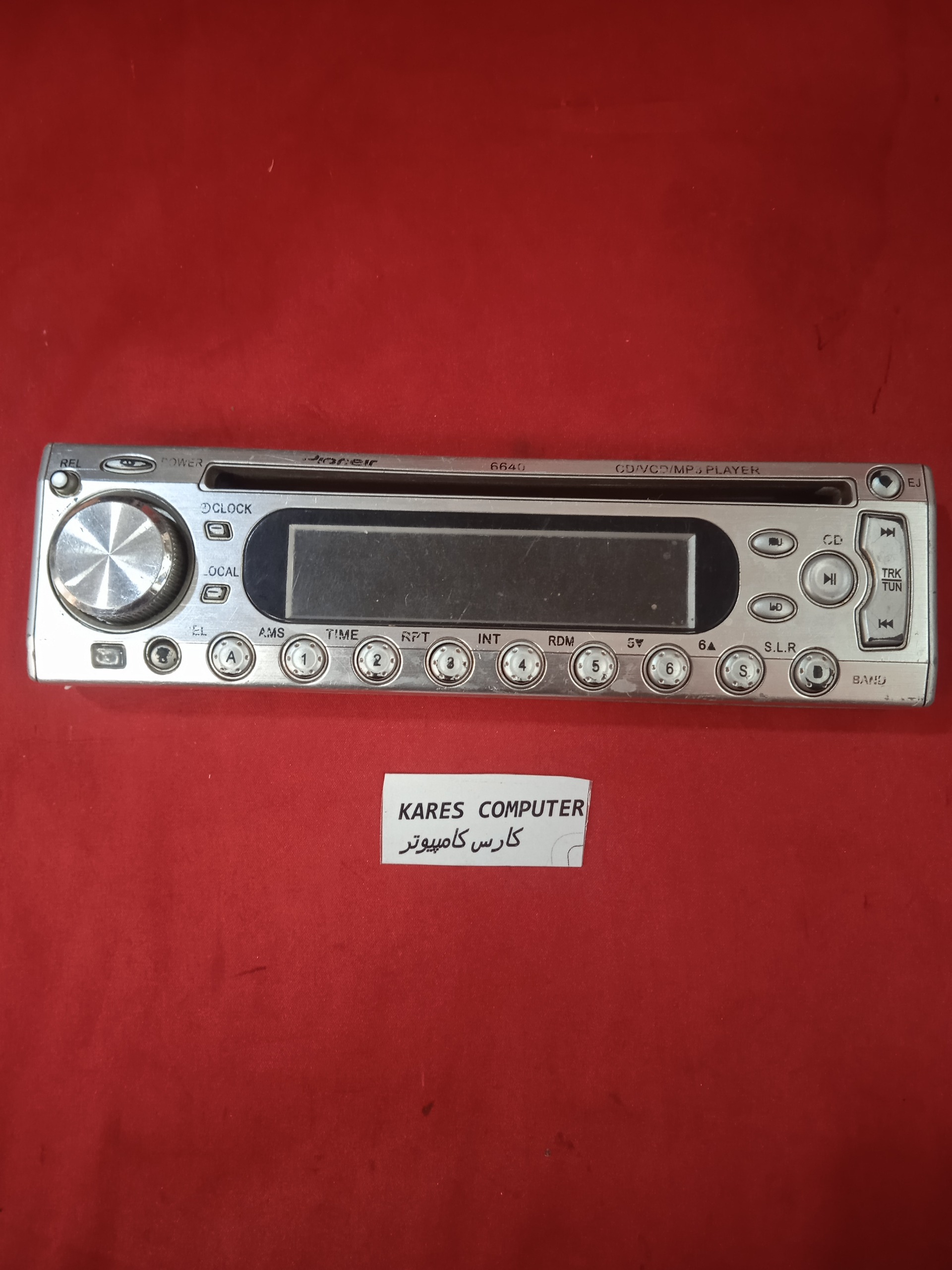 پنل ضبط ماشین pioneer  6640  sk40