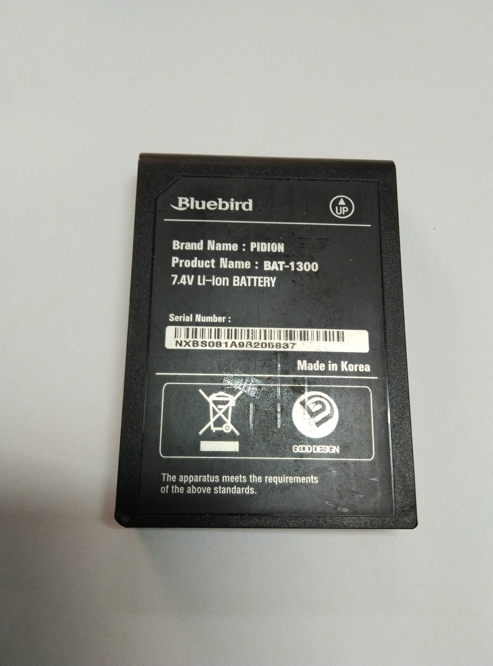باتری  دیتا کالکتور bluebird pidion BAT-1300