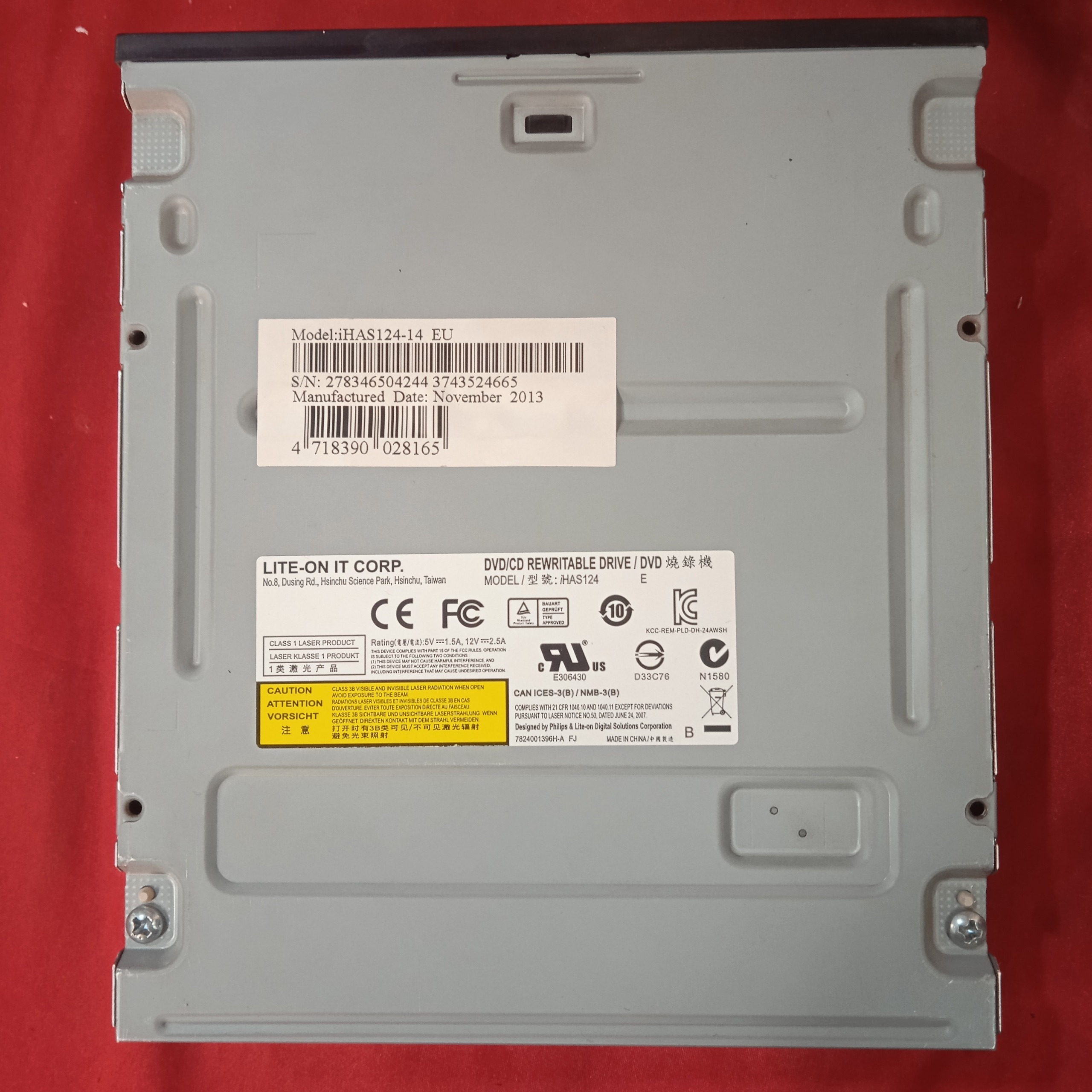 درایو نوری اینترنال  رایتر dvd writer lition ns61