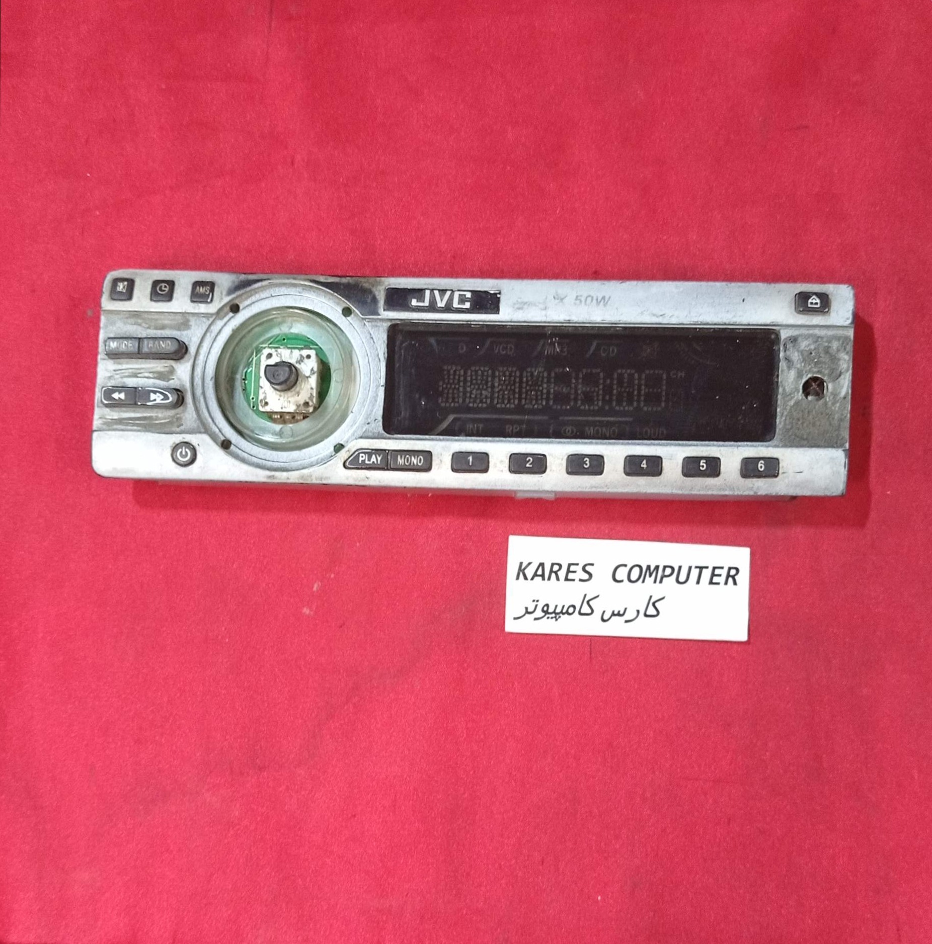 پنل ضبط ماشین JVC af8