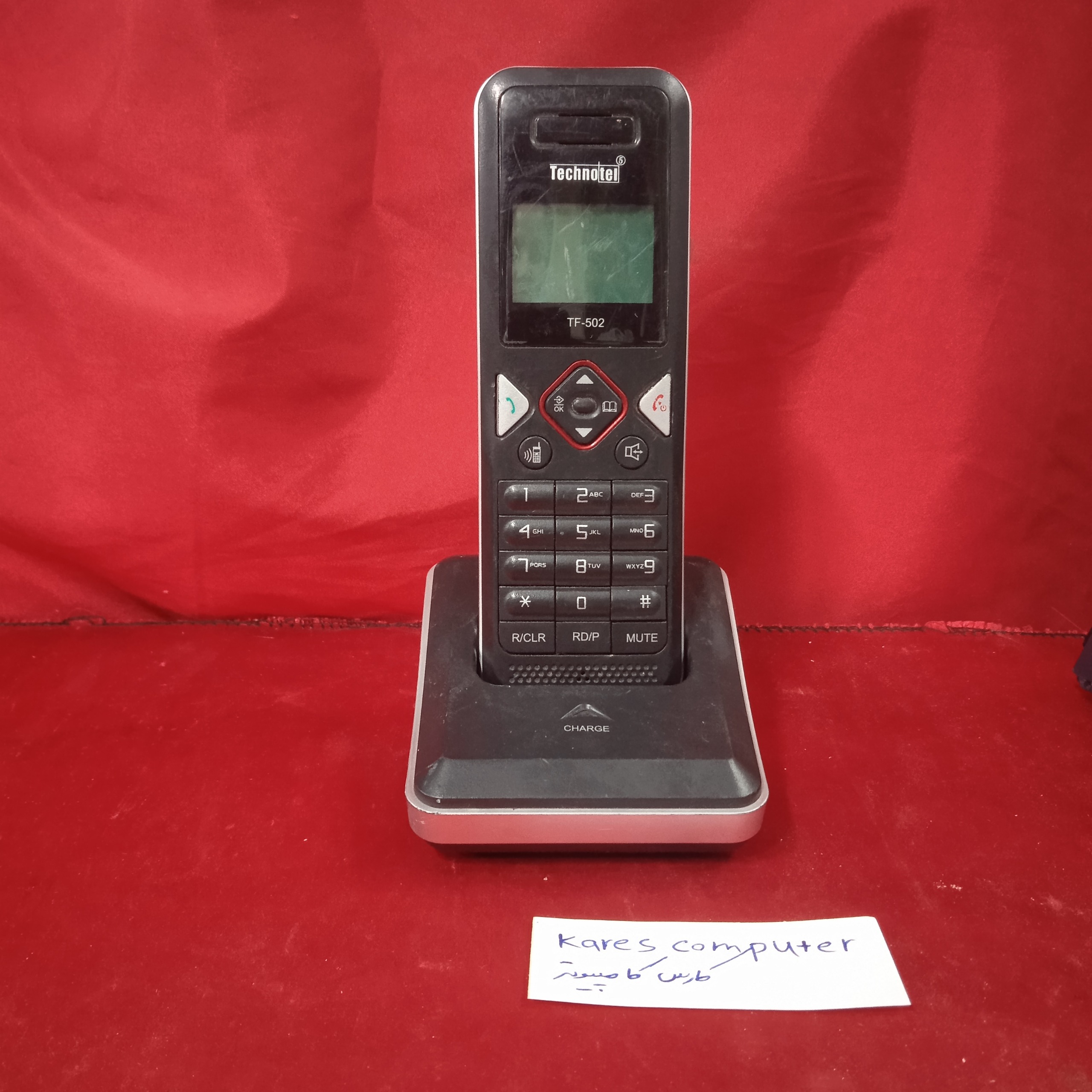 گوشی تلفن بی سیم Technotel TF-502 af55