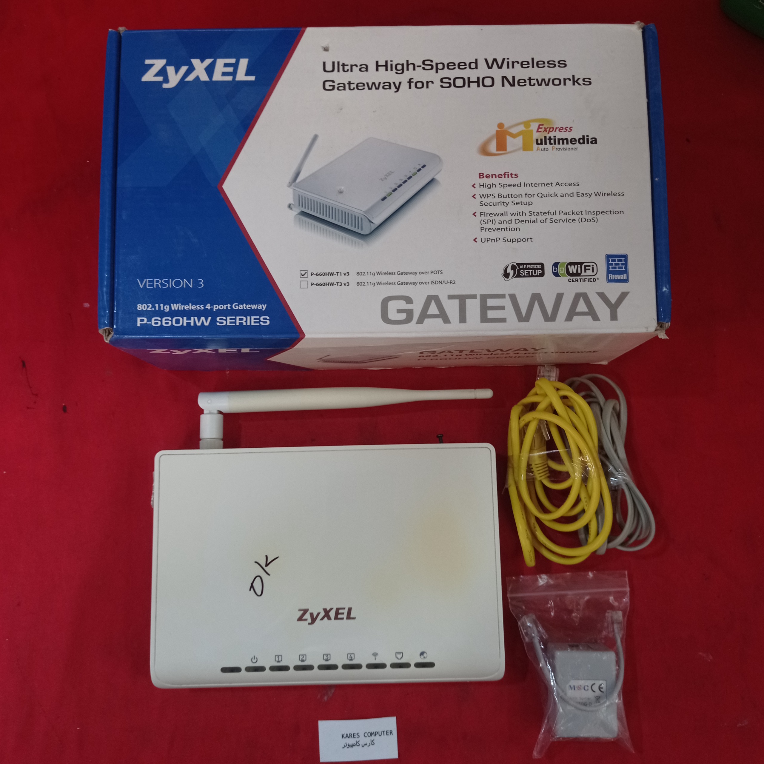 مودم ZYXEL P-660HW-T1 v3 af62