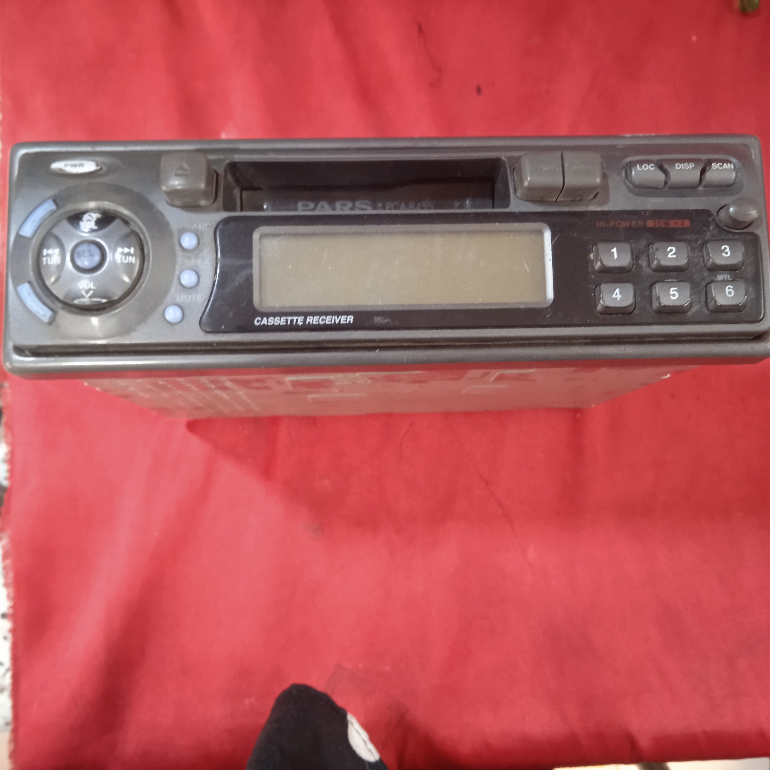 ضبط پخش خودرو pars pca-8455 hn42