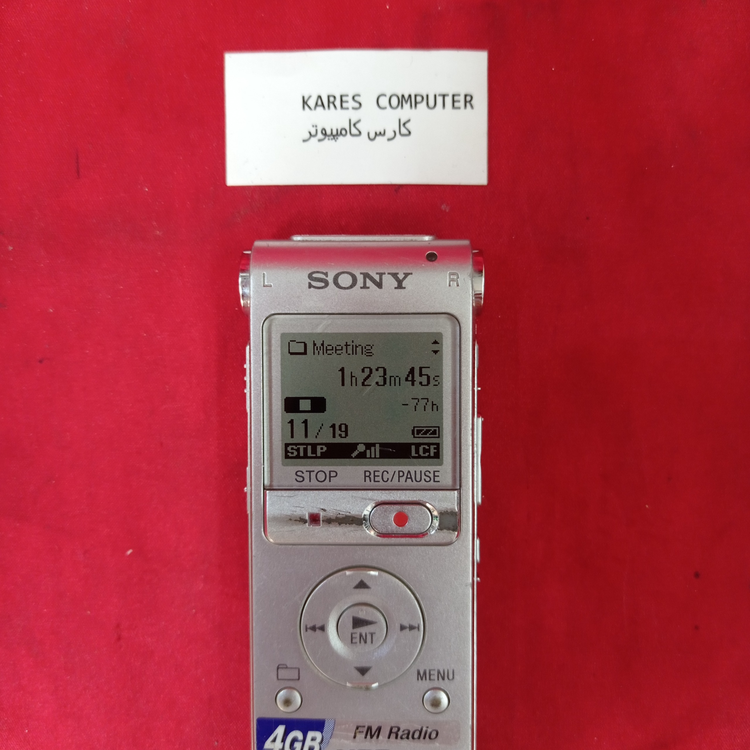 ماکت ضبط خبرنگاری  SONY ICD-UCD-UX300F af139