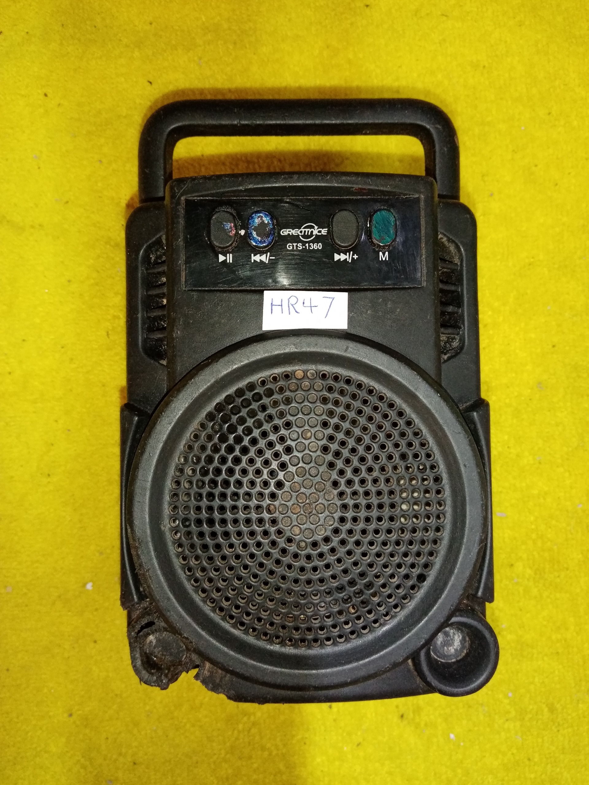 hr47 اسپیکر شارژری grecttnice مدل gts-1360