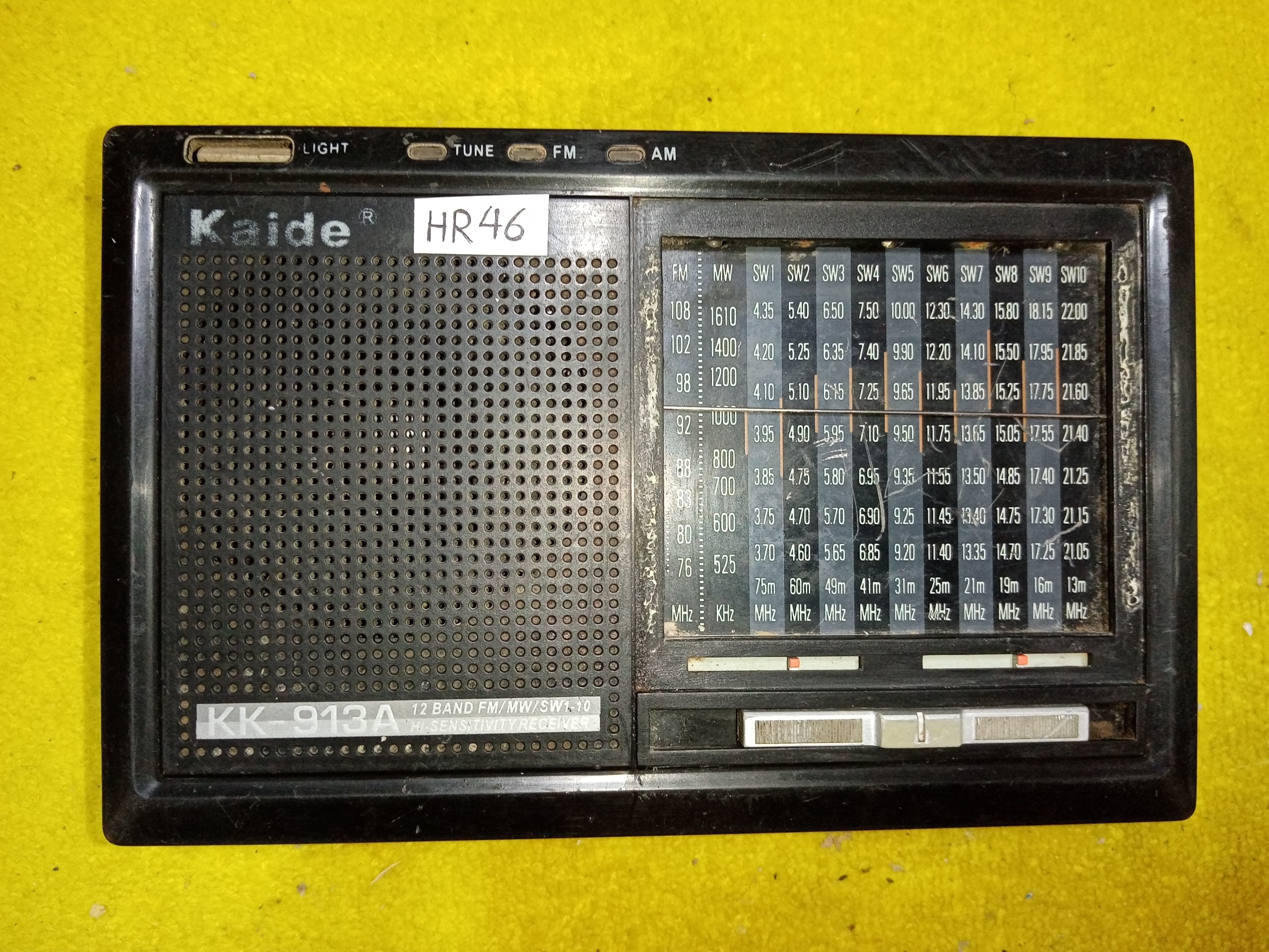 hr46 رادیو kaide مدل kk-913a
