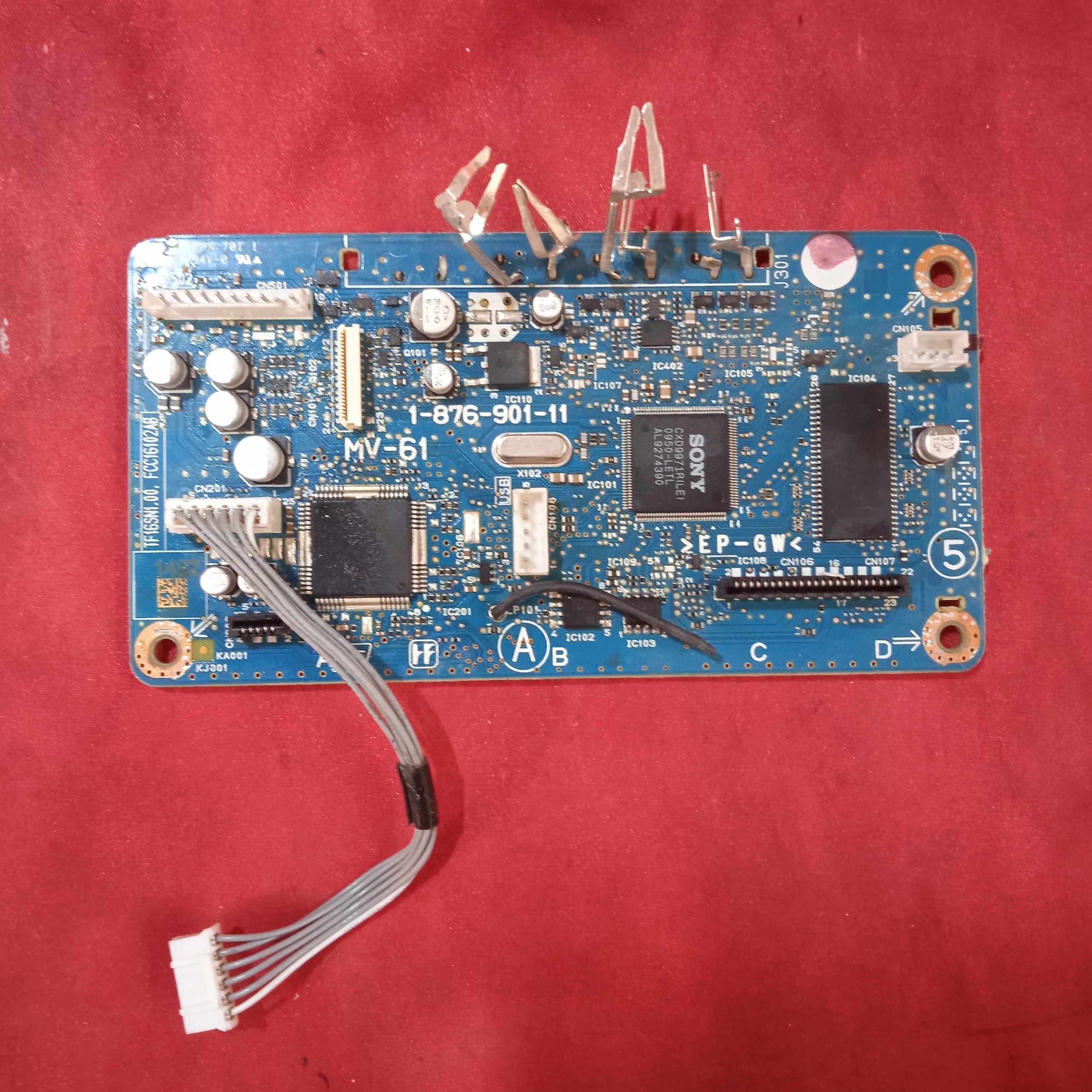 برد الکترونیک hn118 sony 1-876-901-11