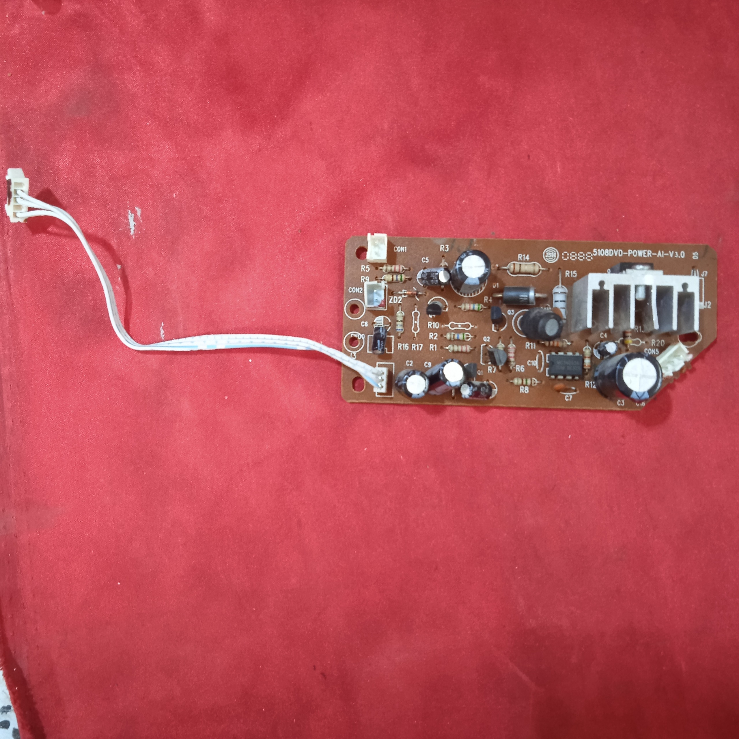 برد صوتی تصویری hn119 5108dvd-power-al-v3