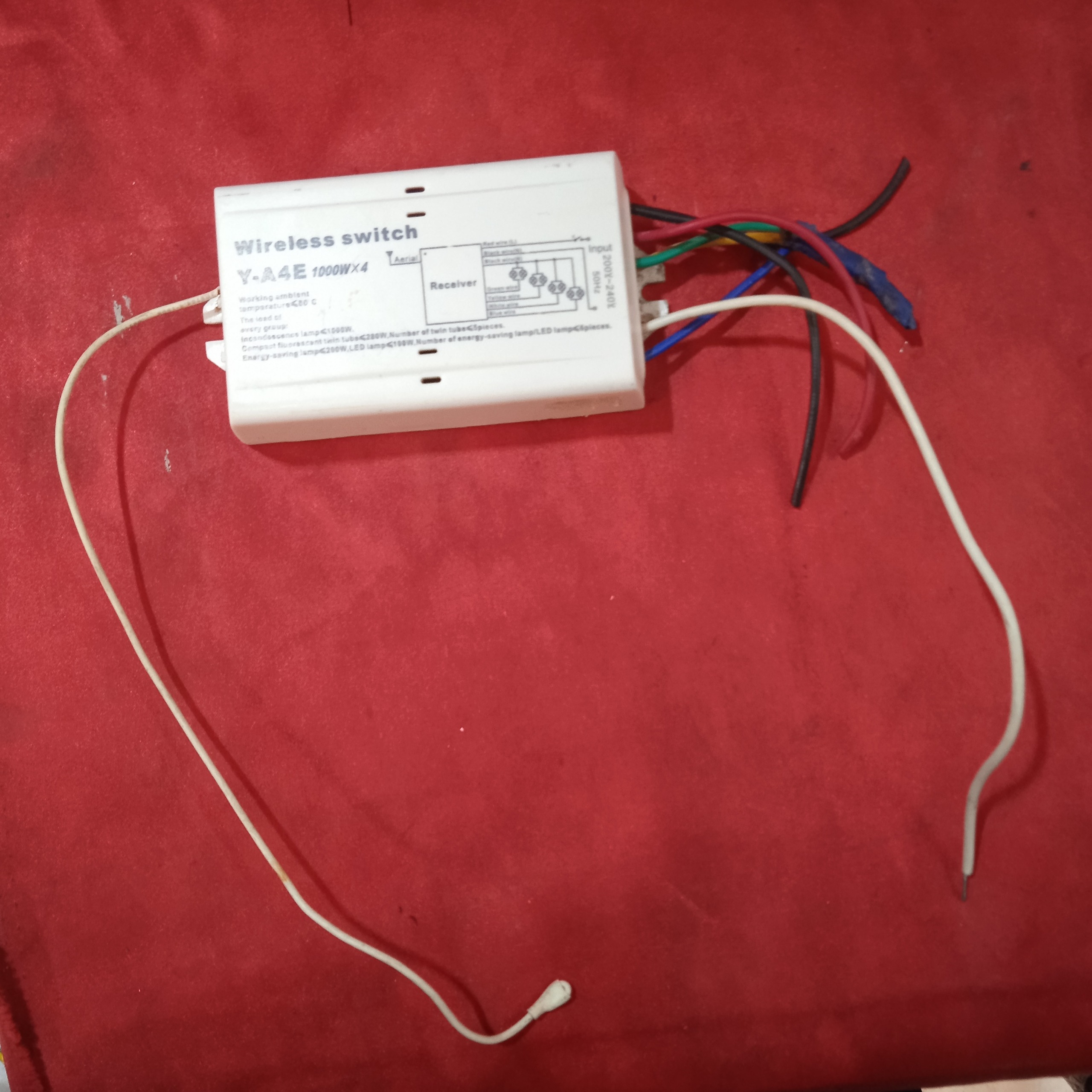 ریموت کنترل روشنایی hn120 wireless switch y-a4e