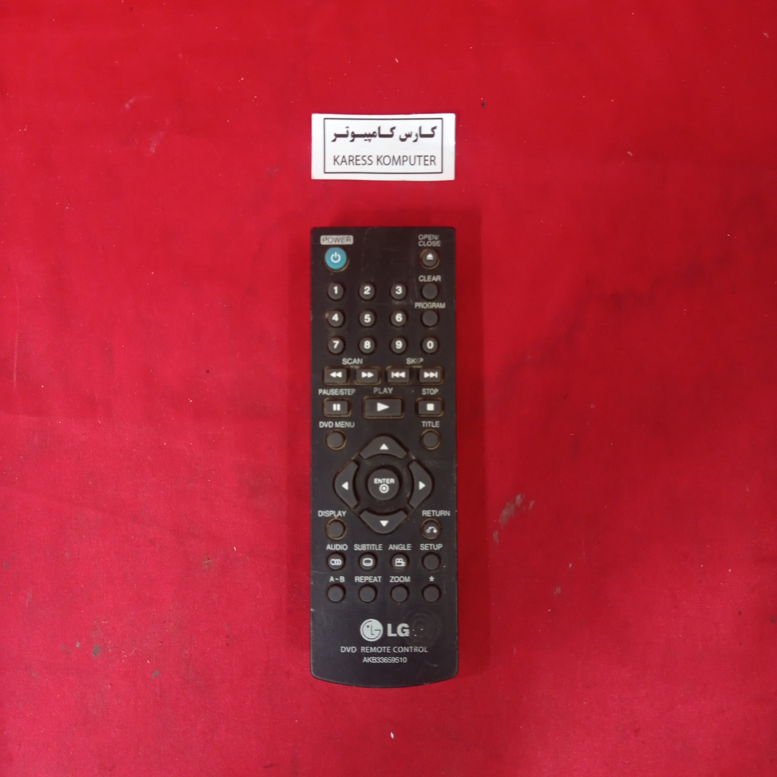 ریموت کنترل دی وی دی LG AKB33659510 af704
