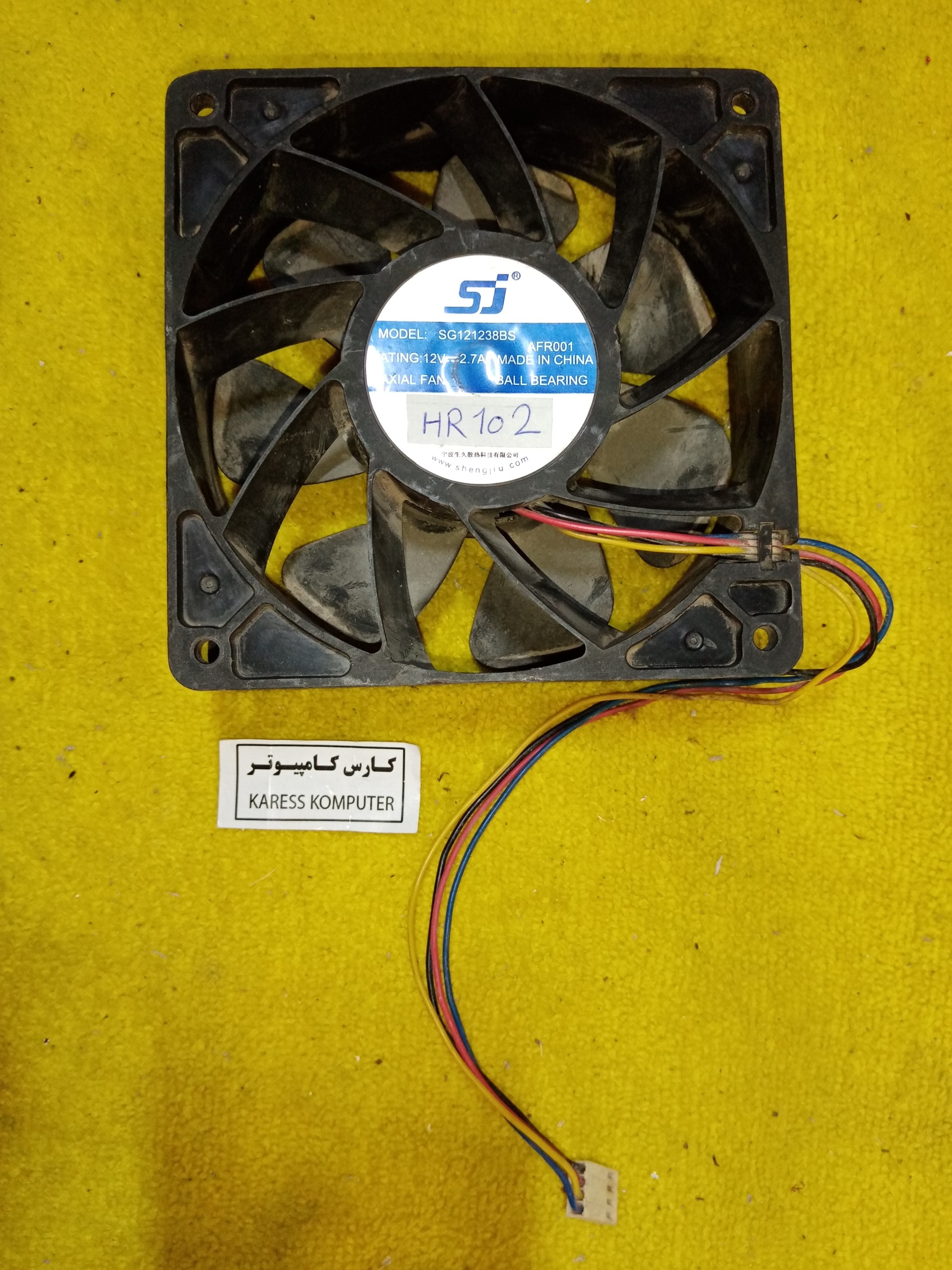 hr102 فن پرسرعت sj مدل sj121238bs