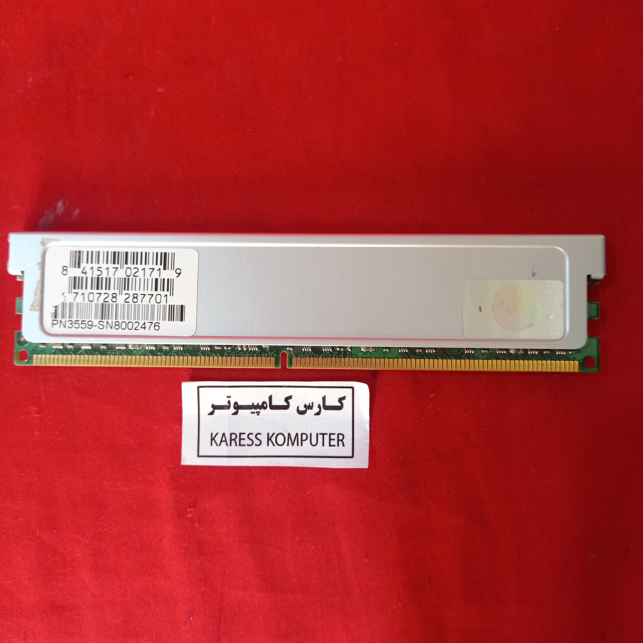 رم کامپیوتر GEIL  ddr2 1gb  PC2-6400 af1037