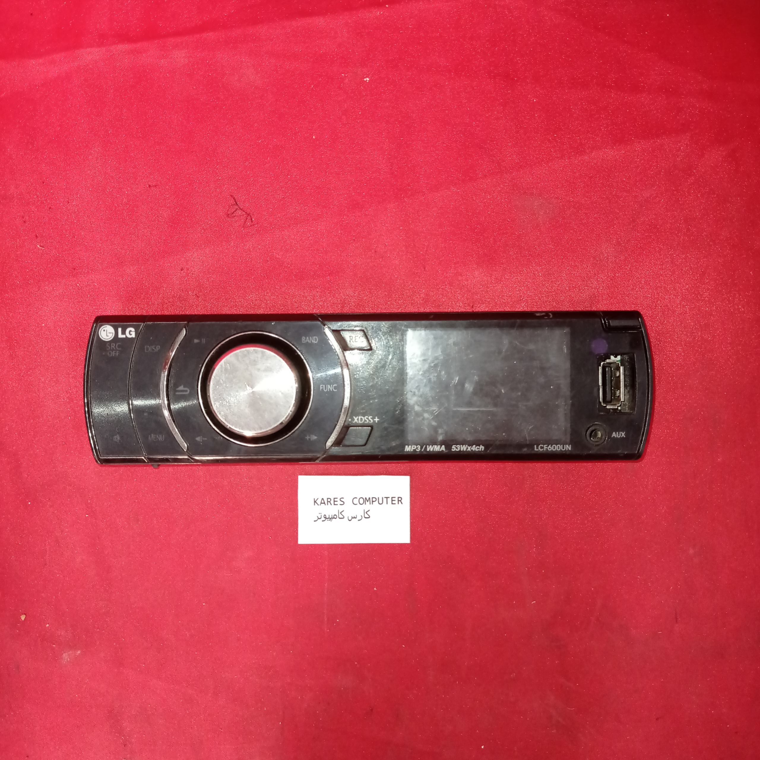 پنل پخش خودرو LG LCF600UN af1108