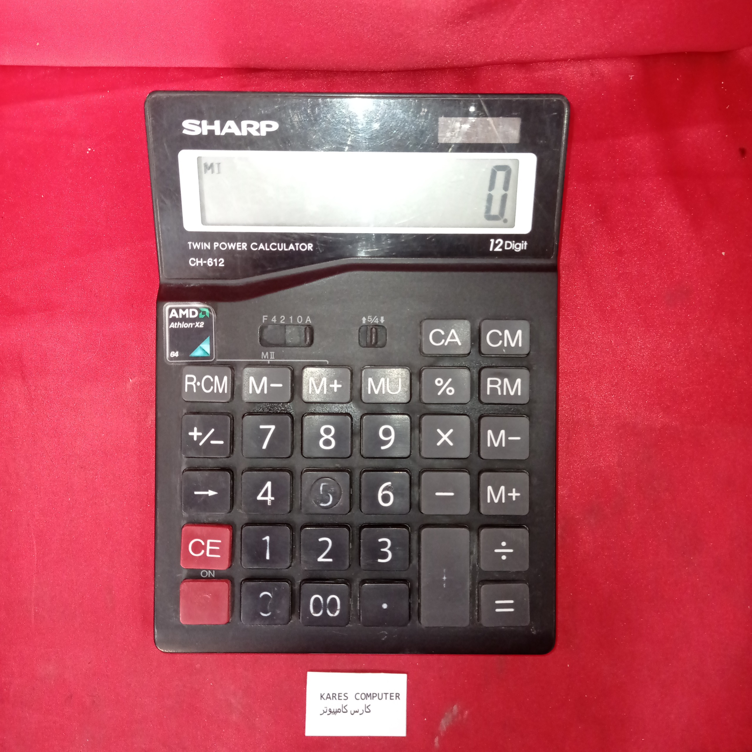 ماشین حساب SHARP CH-612 7F018 af1121