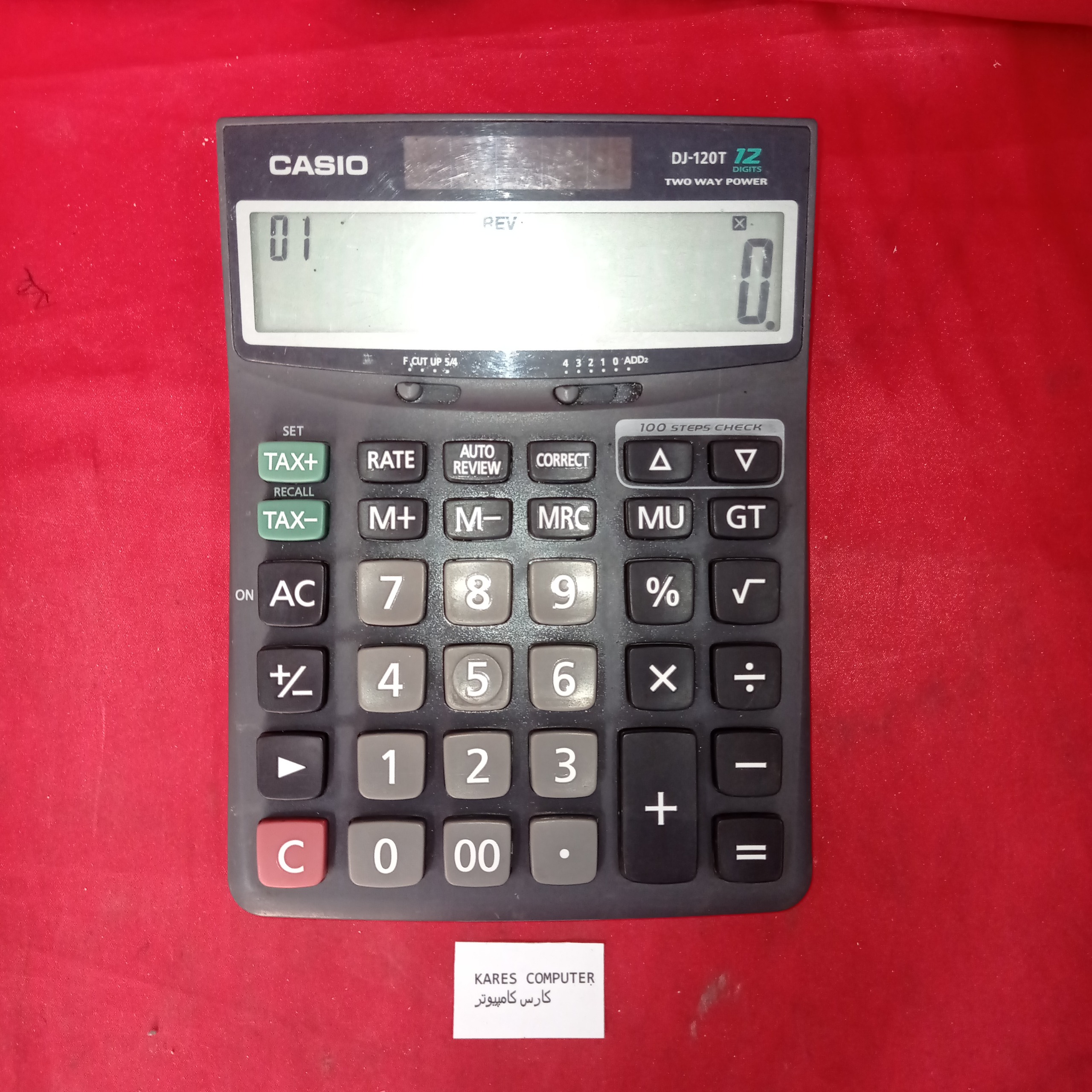 ماشین حساب CASIO DJ-120T af1122