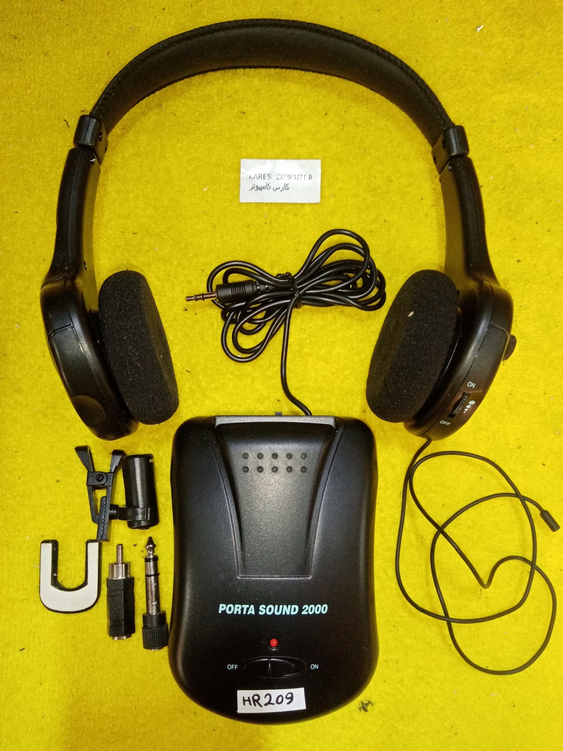 hr209 هدفون بیسیم porta sound2000
