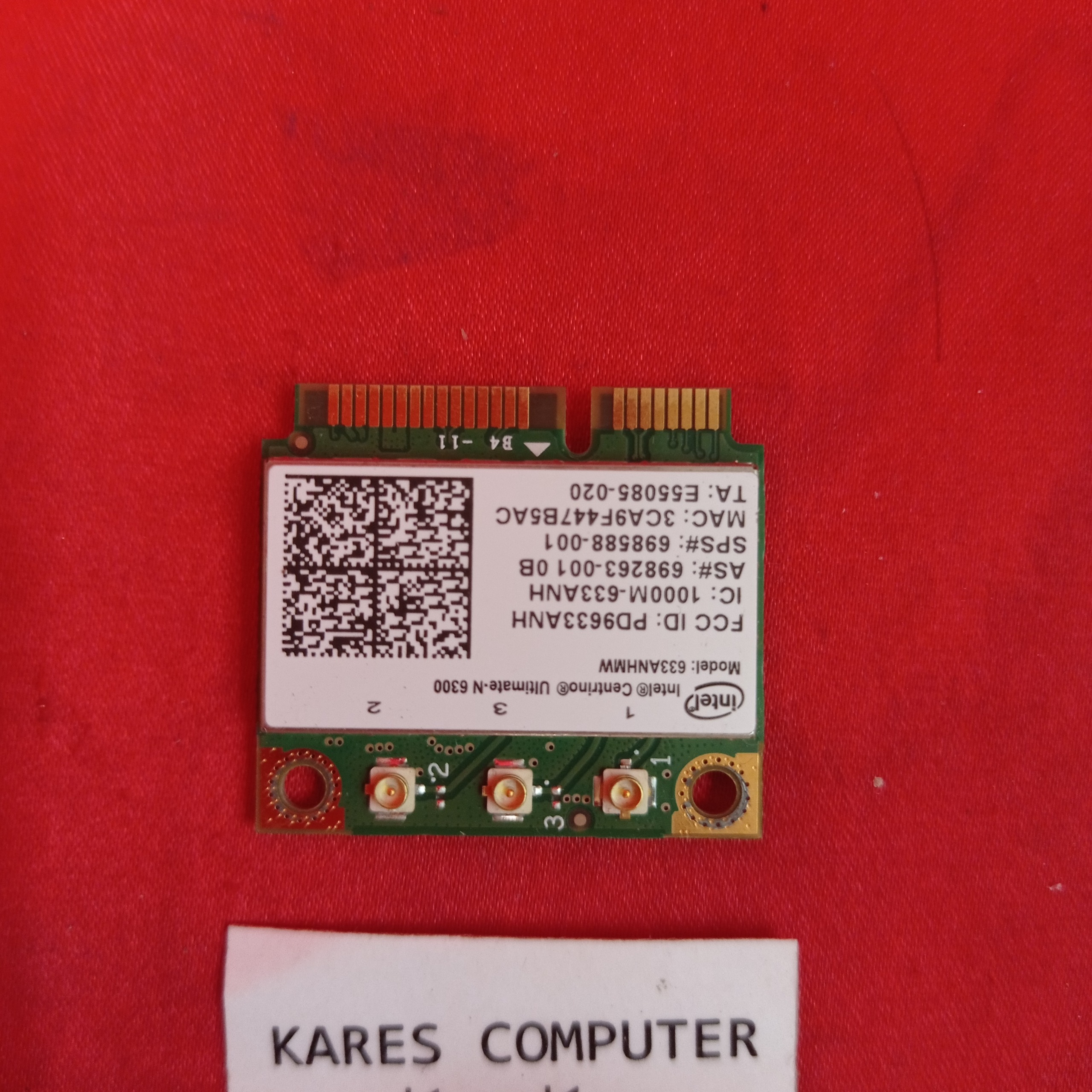 کارت وایرلس لپ تاپ HP 8470P intel 633ANHMW af1202