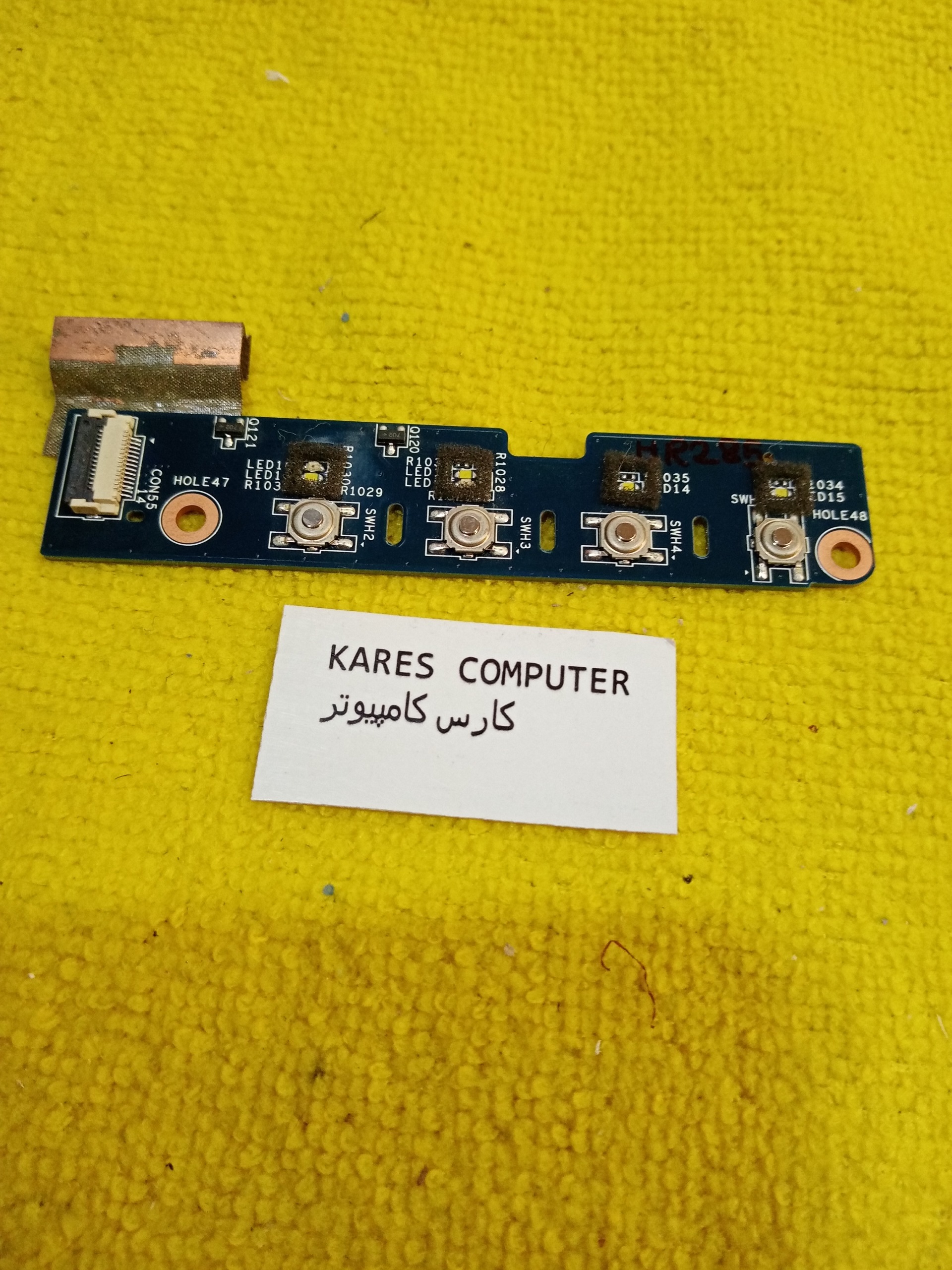 hr285 برد کلید مدیا hp 8570w 010175w00-j09-g