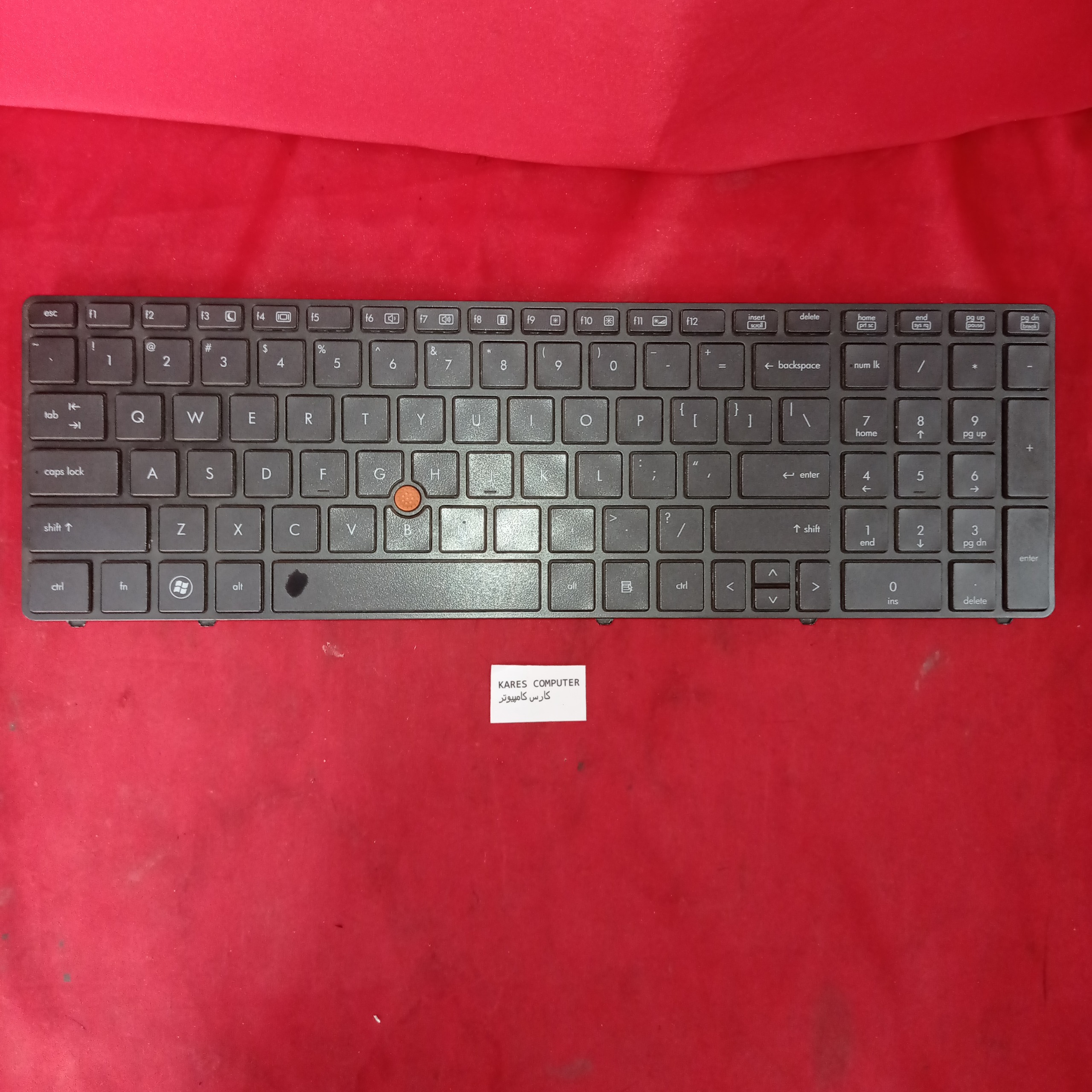 کیبورد لپ تاپ HP 8570 W Foxconn Water af1153