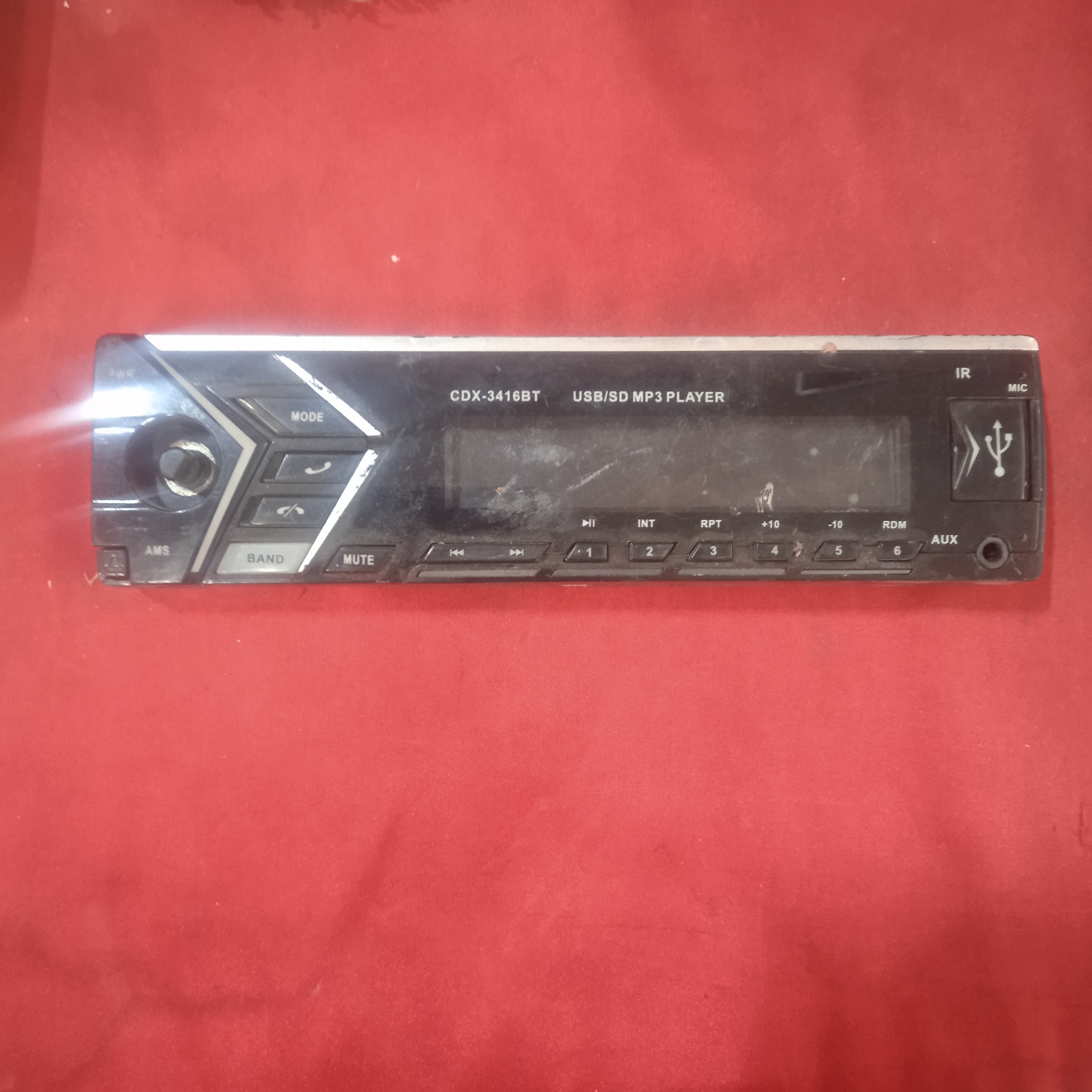 پنل پخش ماشین hn171 cdx-3416bt avasonic