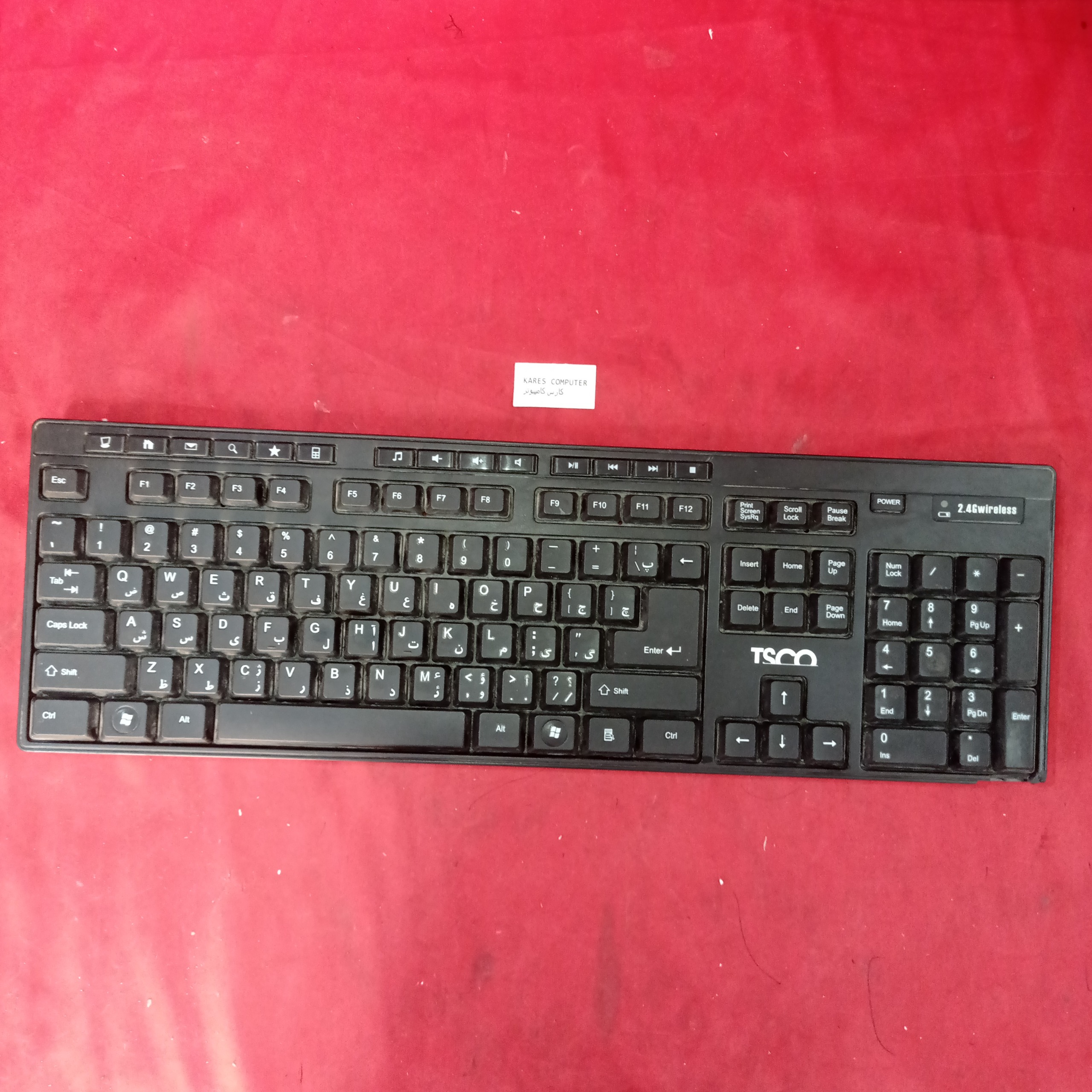 کیبورد بی سیم TCO 2.4GWreless af1175
