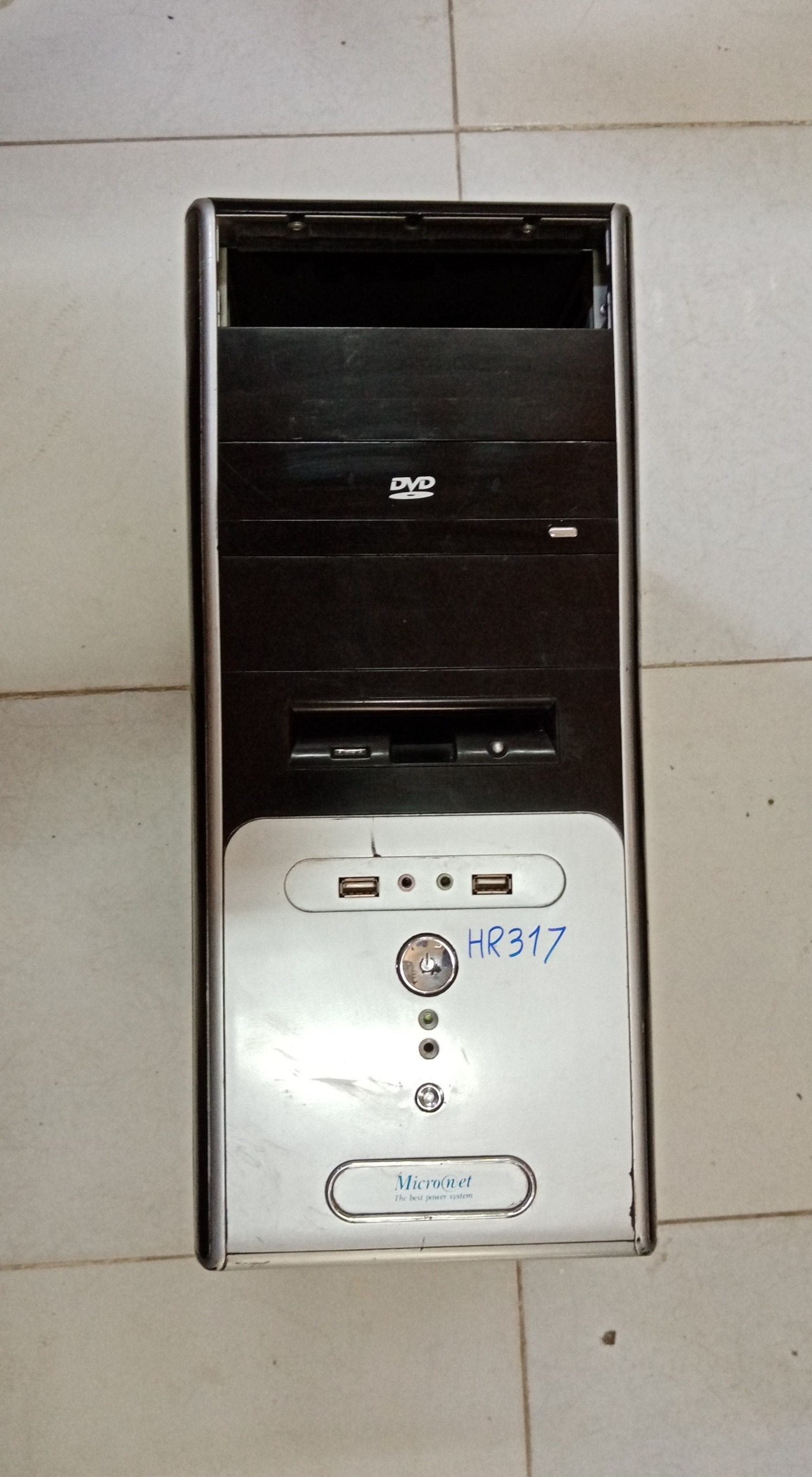 hr317 کیس خالی کامپیوتر micronet