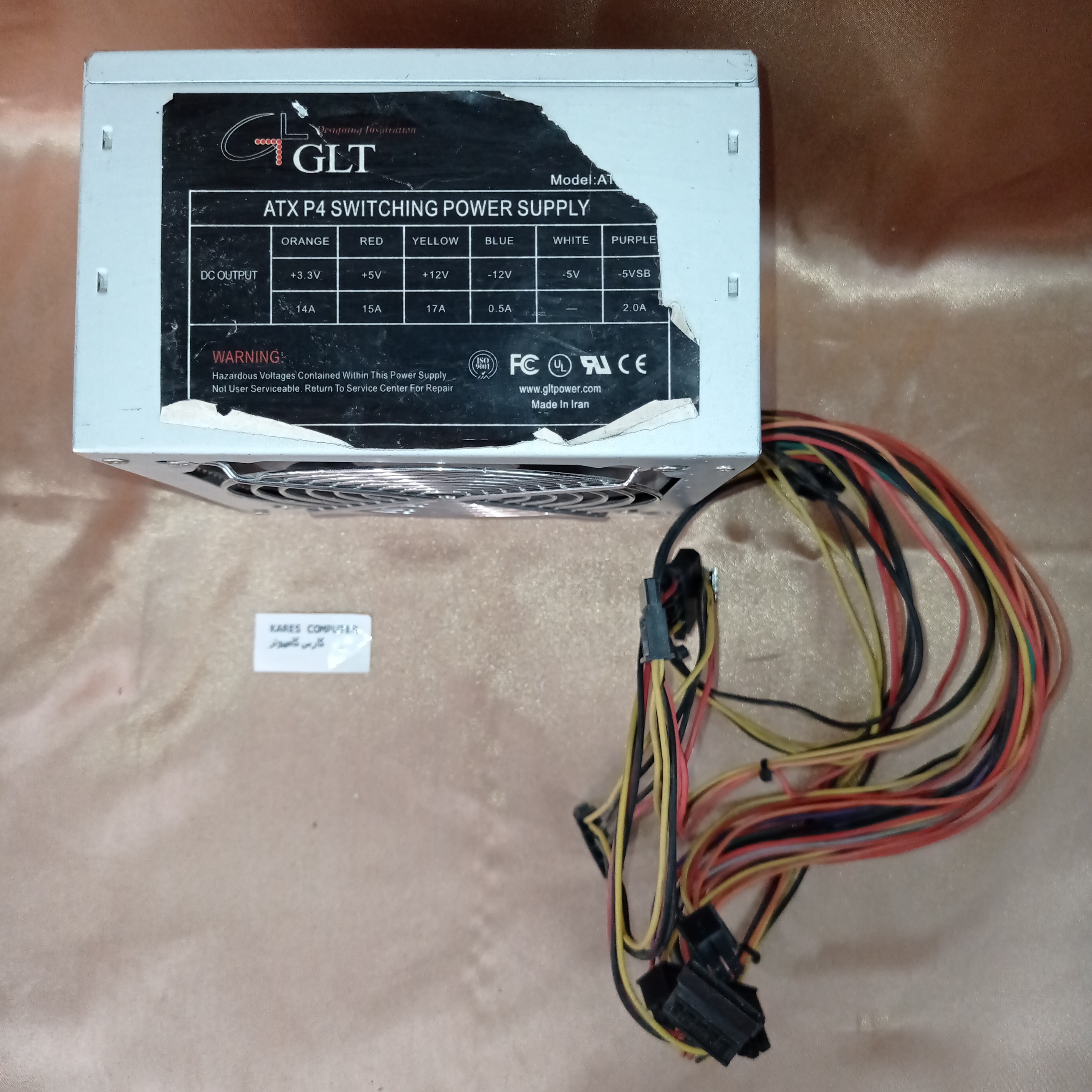 پاور کیس GLT ATX 300 af2143