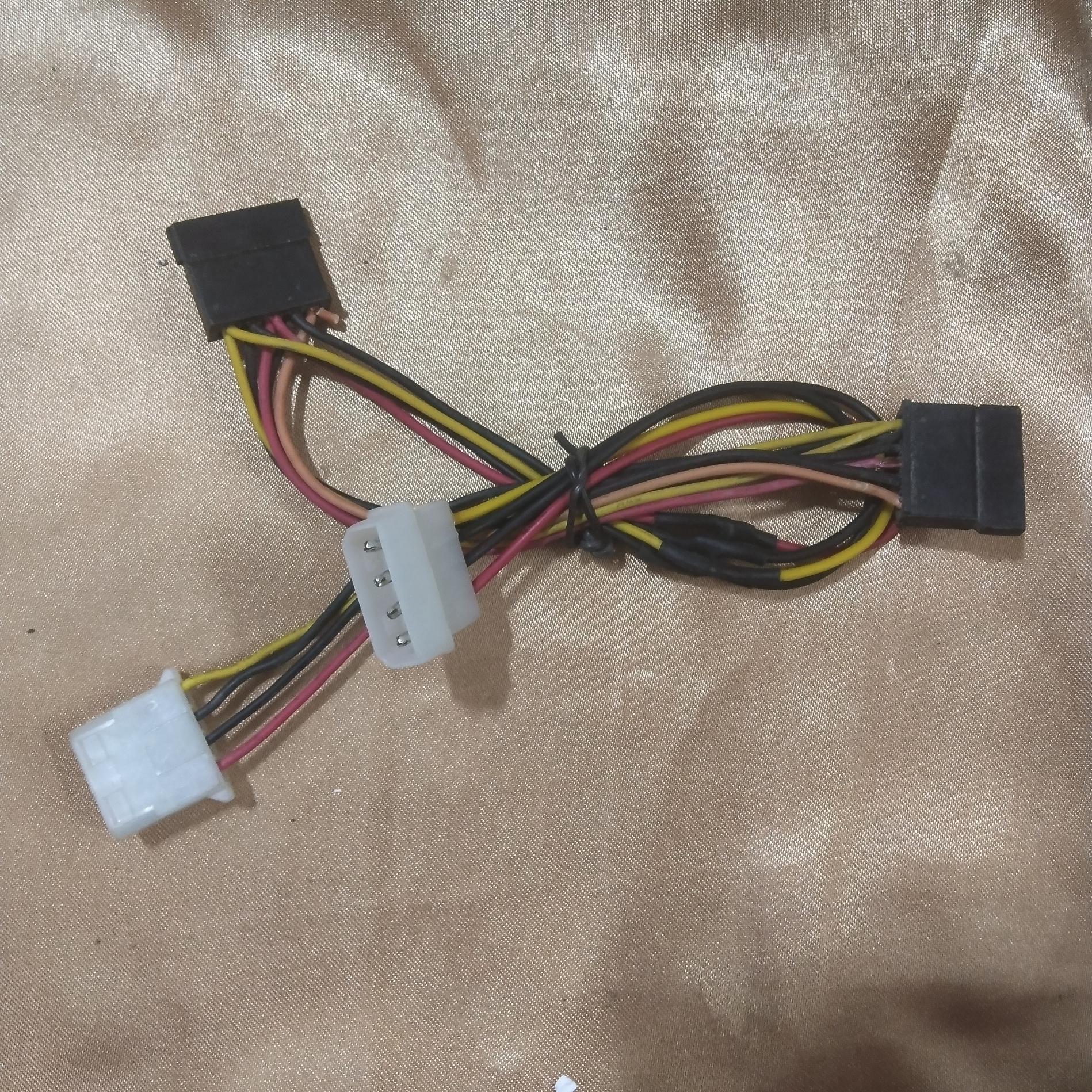 افزاینده برق ساتا ide-sata دو عدد ساتا و یک ide