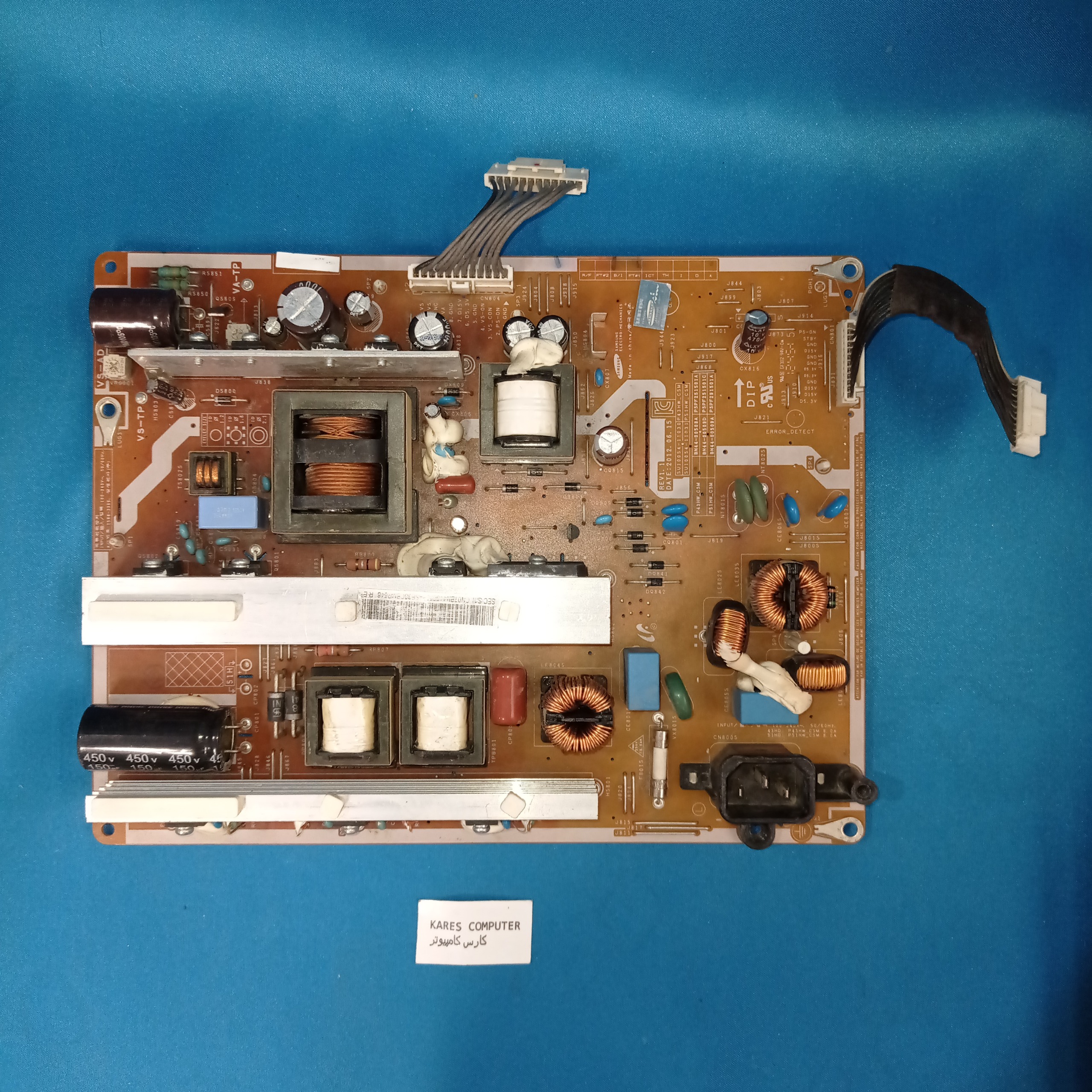 برد پاور kares2 P43HW-CSM BN44-00508A-PSPF251501A