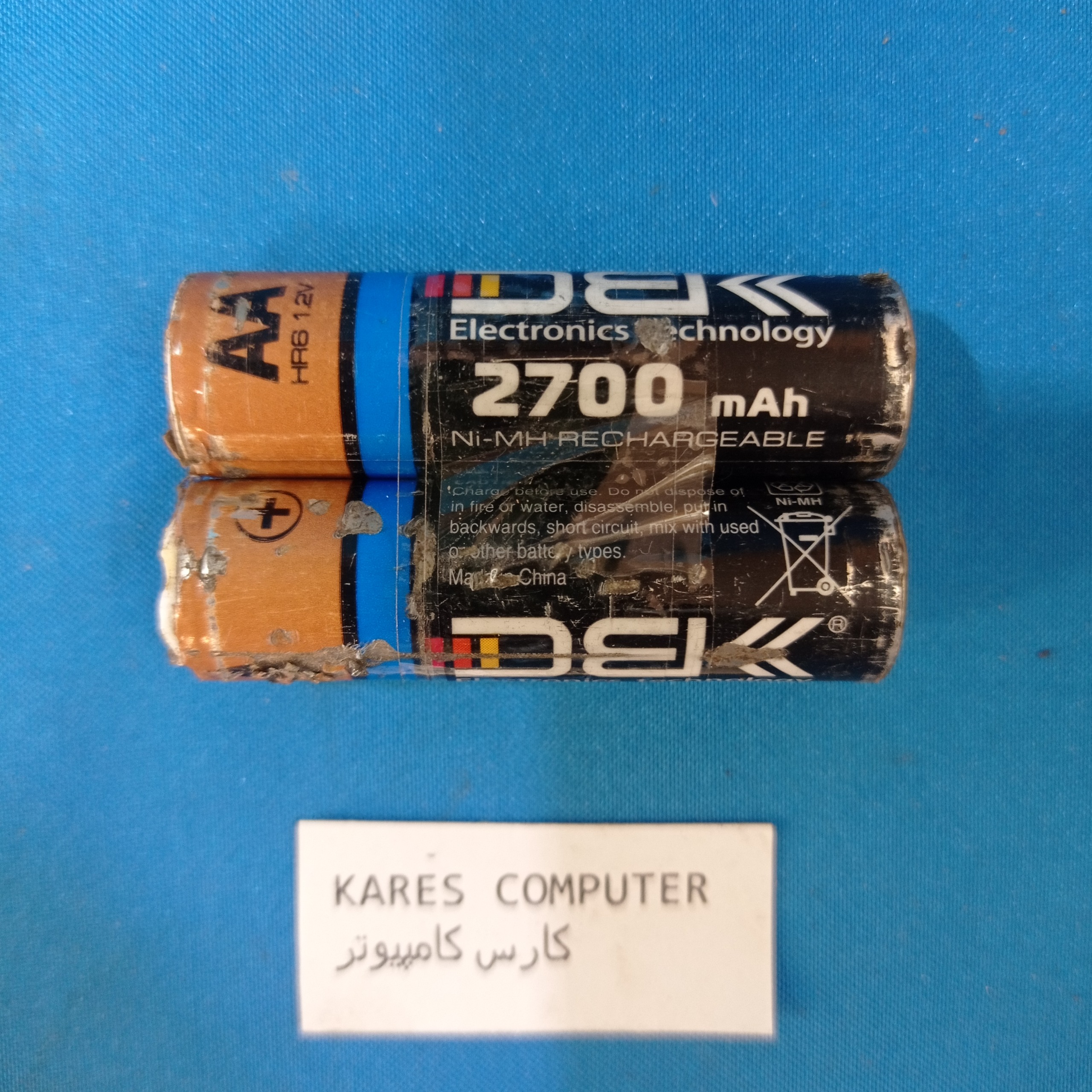 باتری قلمی شارژی kares 29 DEK 2700 mAh