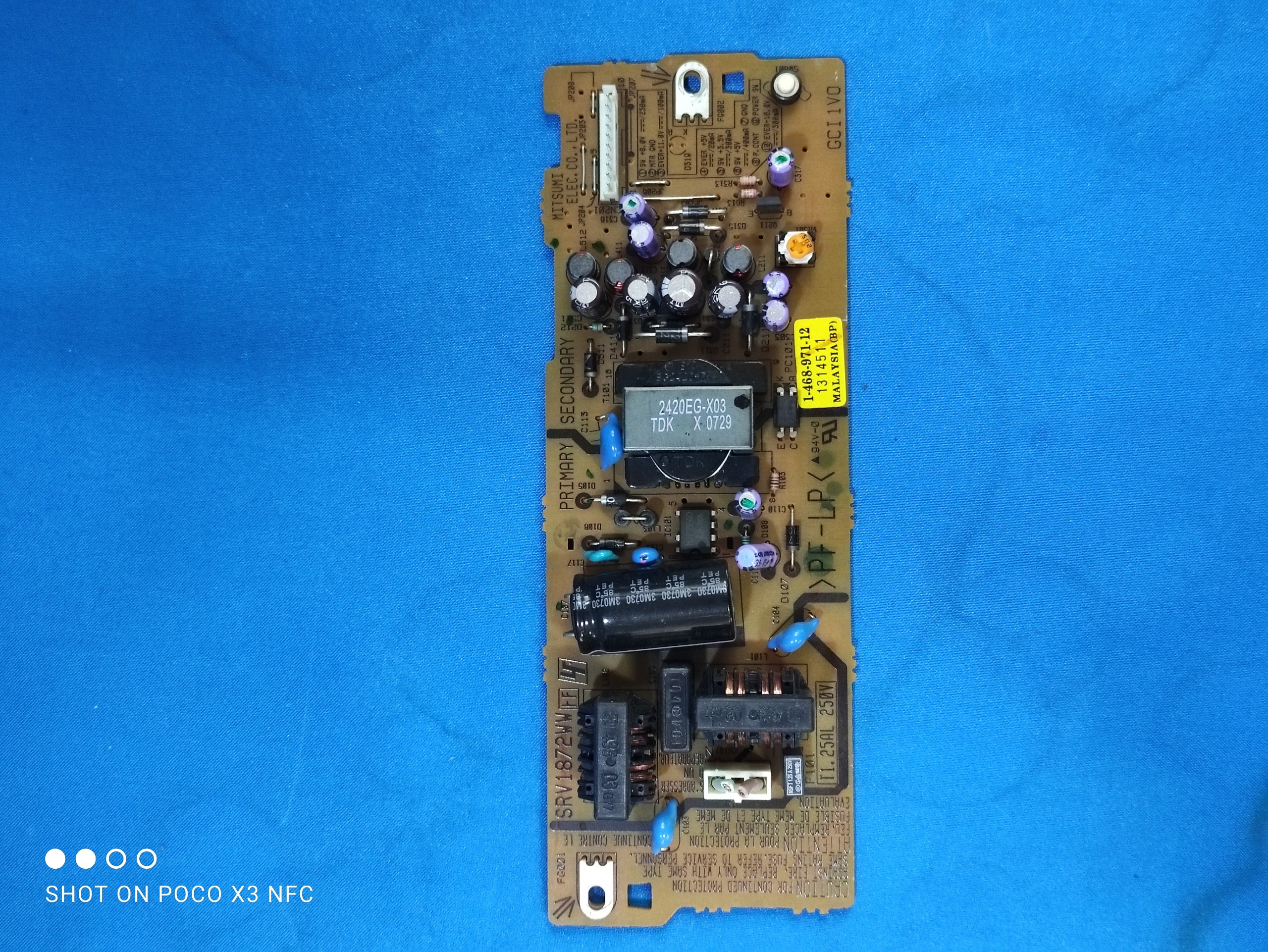 PF_LP SRV182WW KARES 77 برد تغذیه