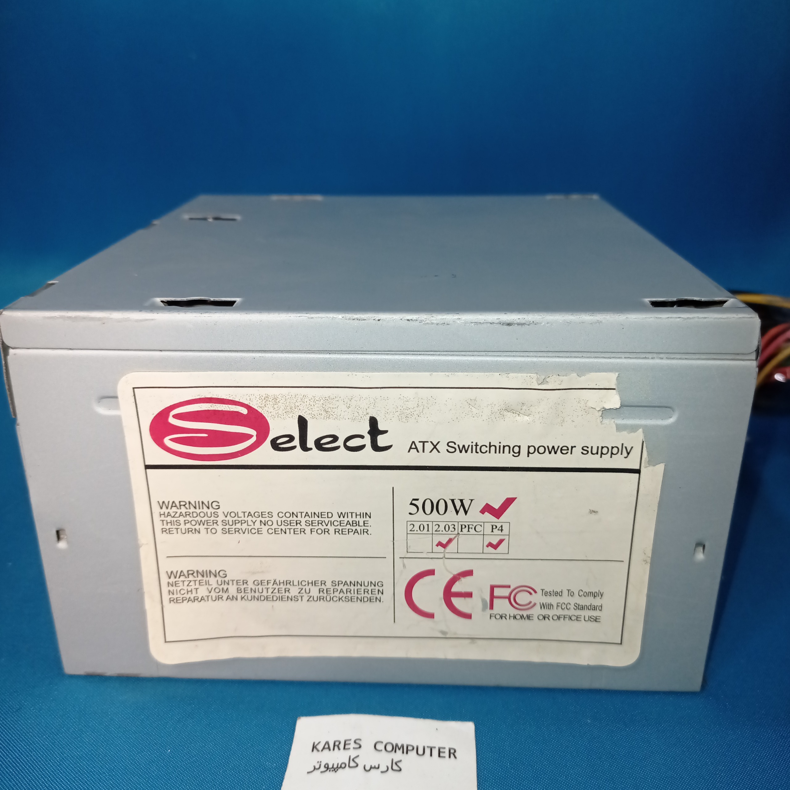 پاور کیس kares 114 Select ATX 500W