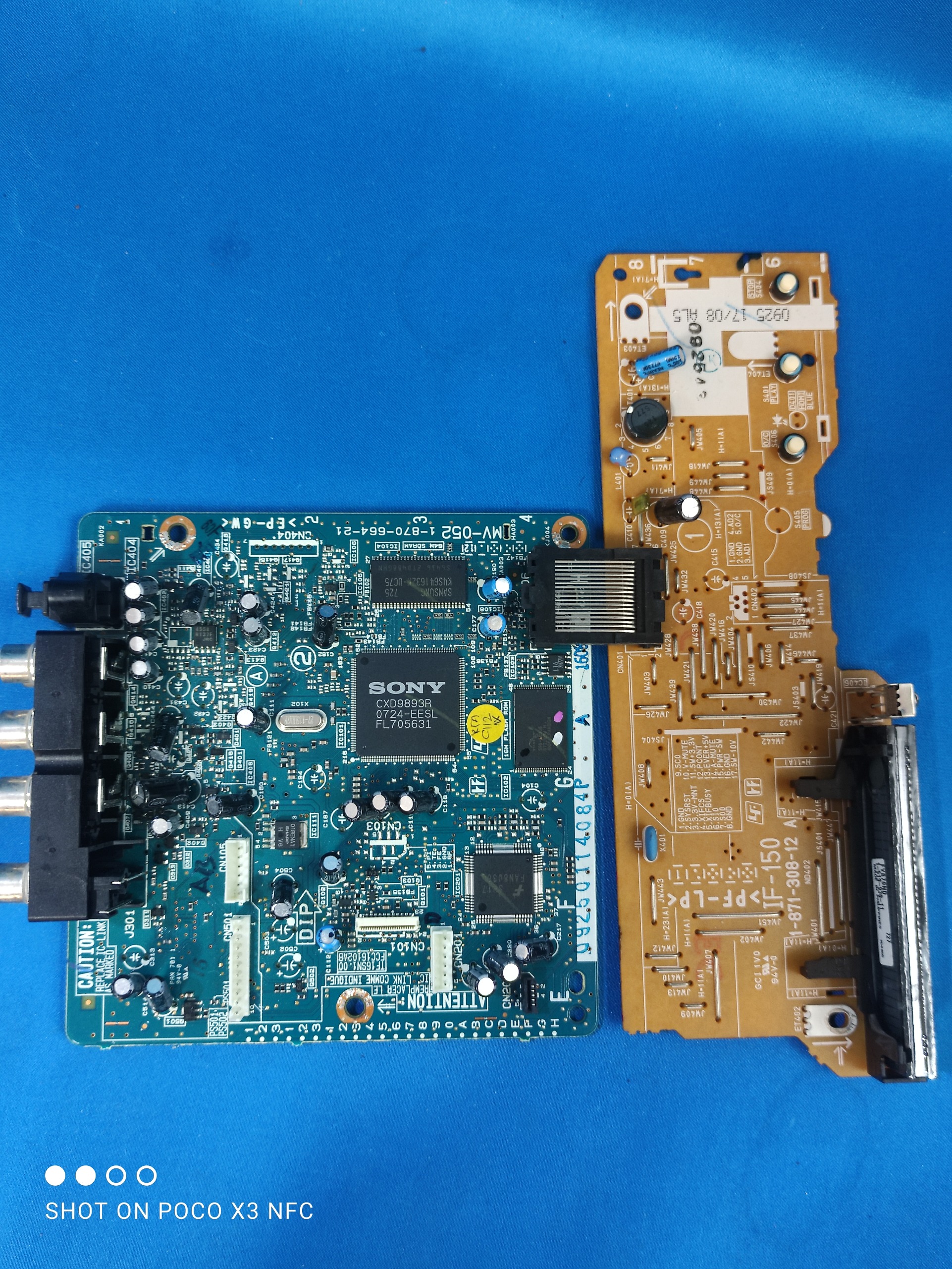 MV-052 1-870-664-21 KARES 279 برد صوتی و تصویری