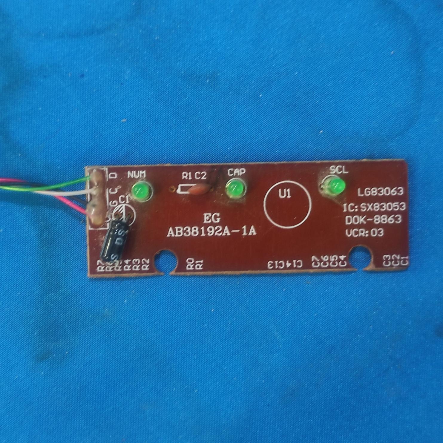 Majestic KB-1430 KARES 537 برد کیبورد کامپیوتر