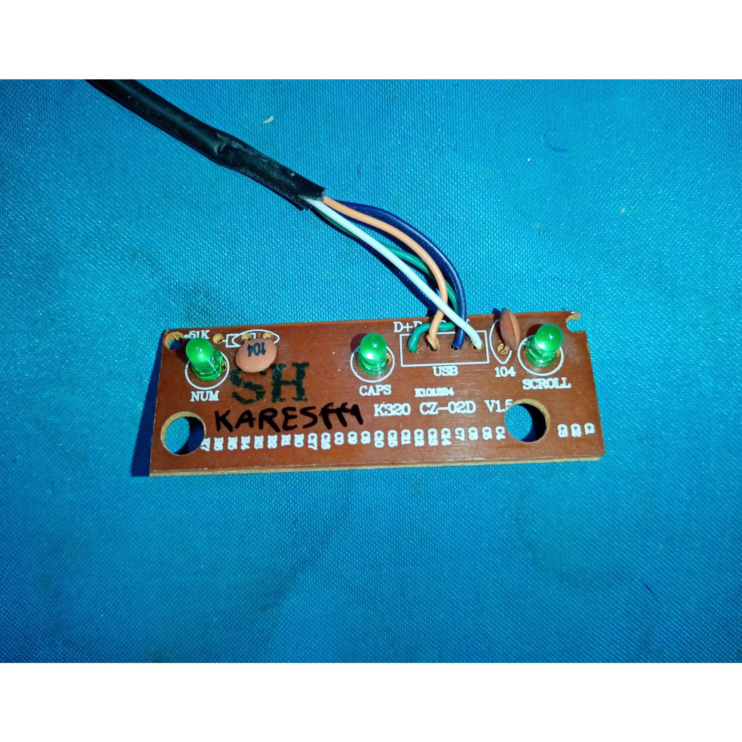 KARES449 بورد کیبورد کامپیوتر k320 cz-02d k101234